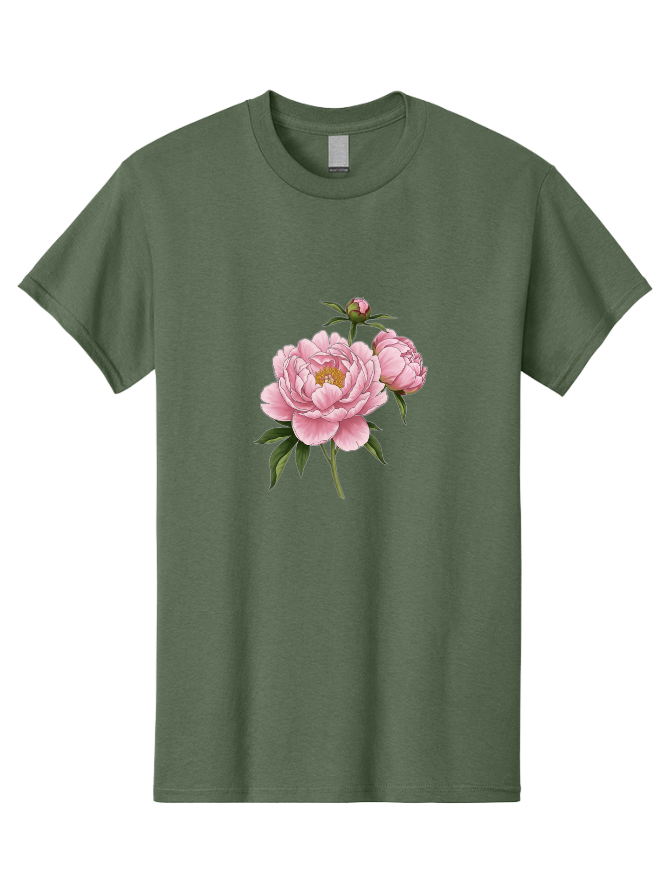Pink-Peony-Flowers Men'S Graphic Tee, 100% Cotton, Comfortable Casual Summer Wear, Machine Washable, Vintage Camera, Old Camera, Antique Camera, Black Camera, Classic Photography, Photography Equipment, Nostalgic Device, Film Camera, Bal142 4