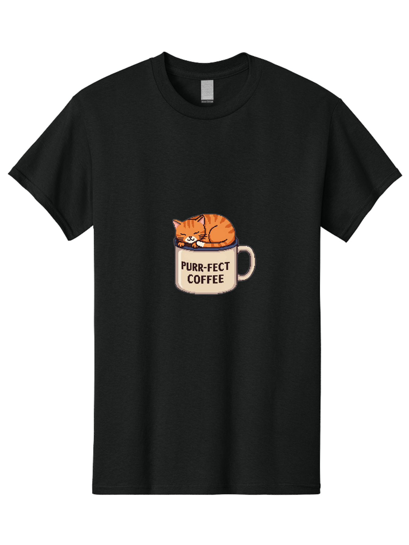 Purr-Fect-Coffee Men'S Graphic Tee, 100% Cotton, Comfortable Casual Summer Wear, Machine Washable, Vintage Camera, Old Camera, Antique Camera, Black Camera, Classic Photography, Photography Equipment, Nostalgic Device, Film Camera, Camera Art Bal191 11