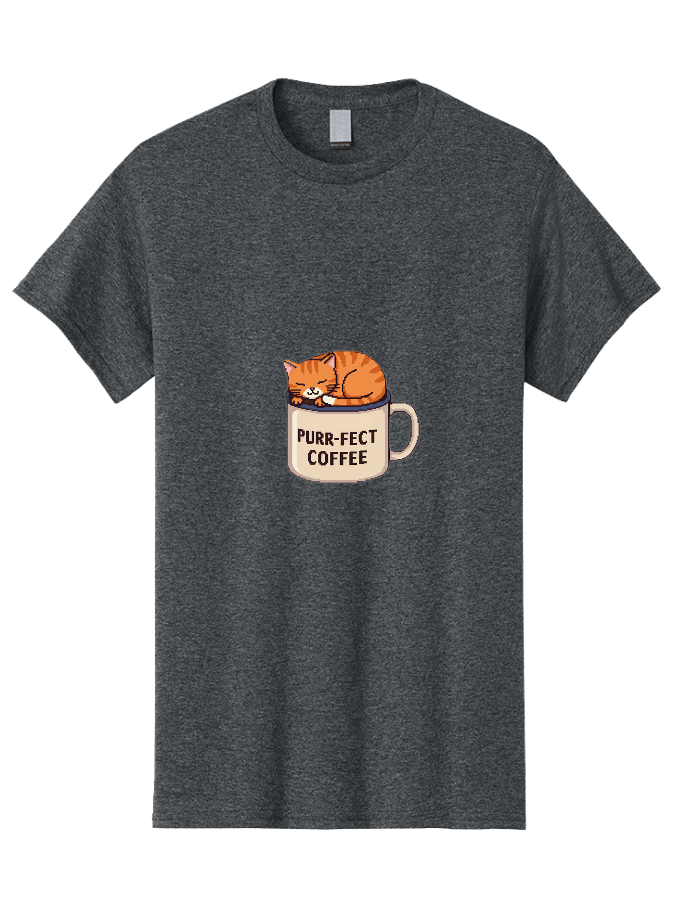 Purr-Fect-Coffee Men'S Graphic Tee, 100% Cotton, Comfortable Casual Summer Wear, Machine Washable, Vintage Camera, Old Camera, Antique Camera, Black Camera, Classic Photography, Photography Equipment, Nostalgic Device, Film Camera, Camera Art Bal191 8