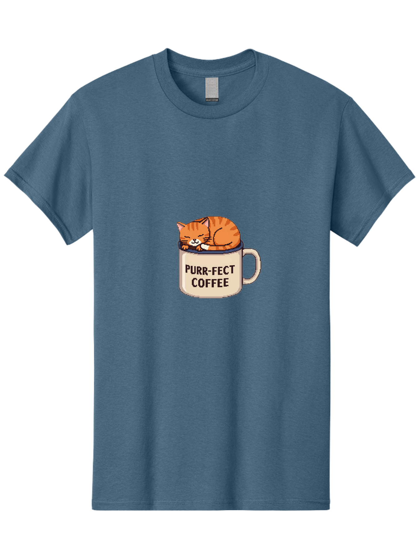 Purr-Fect-Coffee Men'S Graphic Tee, 100% Cotton, Comfortable Casual Summer Wear, Machine Washable, Vintage Camera, Old Camera, Antique Camera, Black Camera, Classic Photography, Photography Equipment, Nostalgic Device, Film Camera, Camera Art Bal191 13