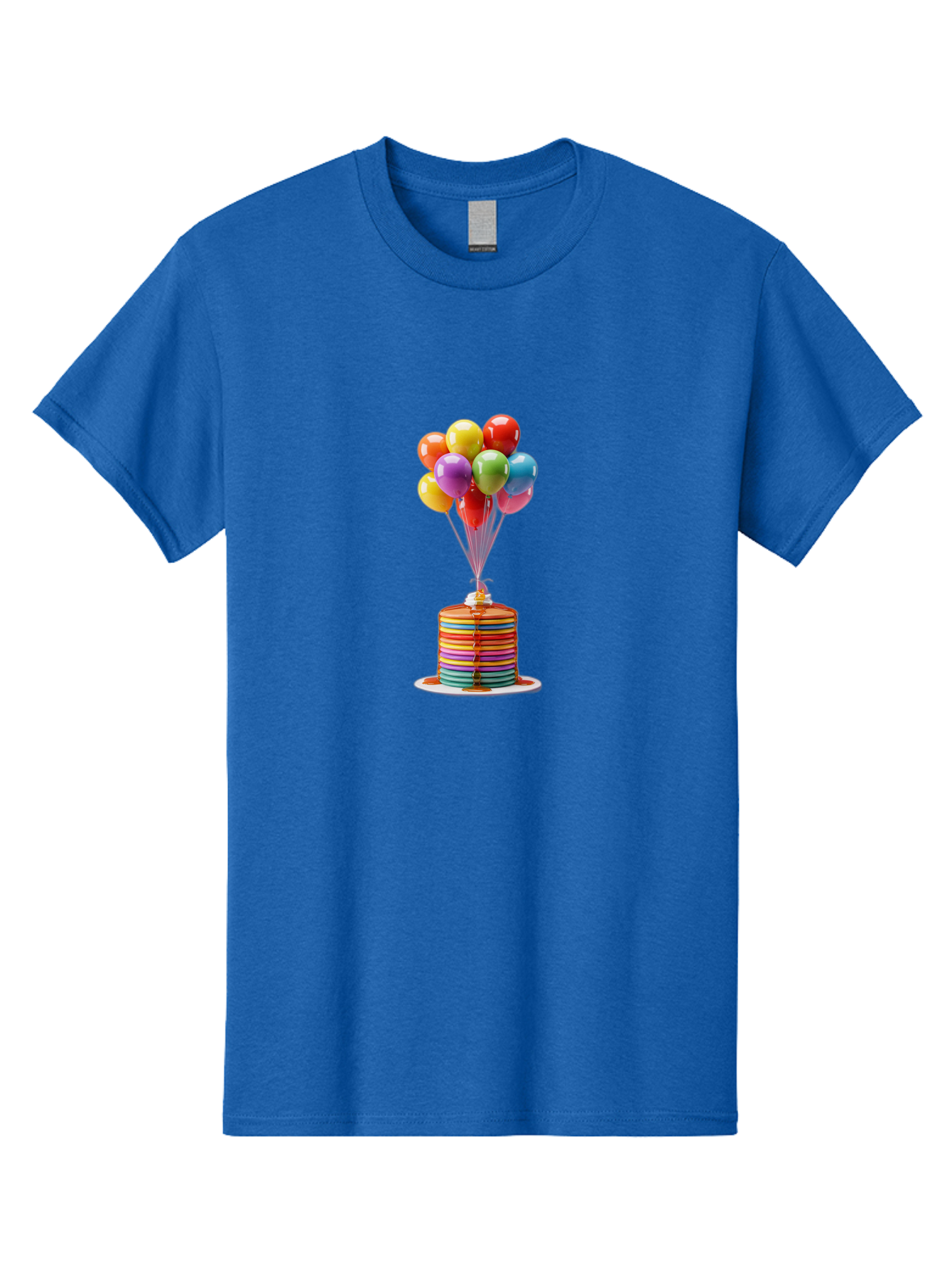 Rainbow-Cake-With-Balloons Men'S Graphic Tee, 100% Cotton, Comfortable Casual Summer Wear, Machine Washable, Vintage Camera, Old Camera, Antique Camera, Black Camera, Classic Photography, Photography Equipment, Nostalgic Device, Film Camera, Bal196 12