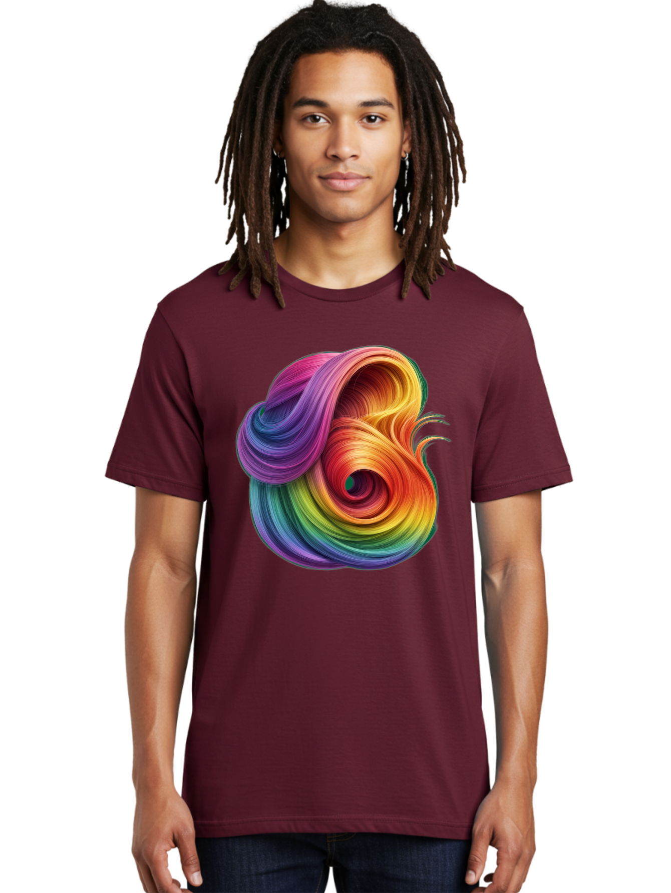 Rainbow-Swirl Men'S Graphic Tee, 100% Cotton, Comfortable Casual Summer Wear, Machine Washable, Vintage Camera, Old Camera, Antique Camera, Black Camera, Classic Photography, Photography Equipment, Nostalgic Device, Film Camera, Camera Art Bal206 26
