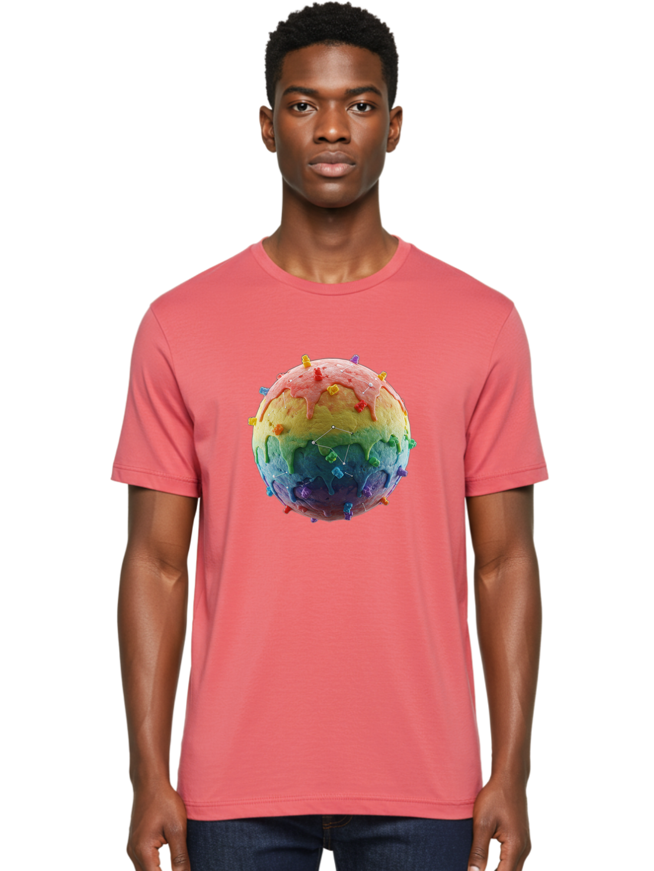 Rainbow-Virus Men'S Graphic Tee, 100% Cotton, Comfortable Casual Summer Wear, Machine Washable, Vintage Camera, Old Camera, Antique Camera, Black Camera, Classic Photography, Photography Equipment, Nostalgic Device, Film Camera, Camera Art Bal207 27
