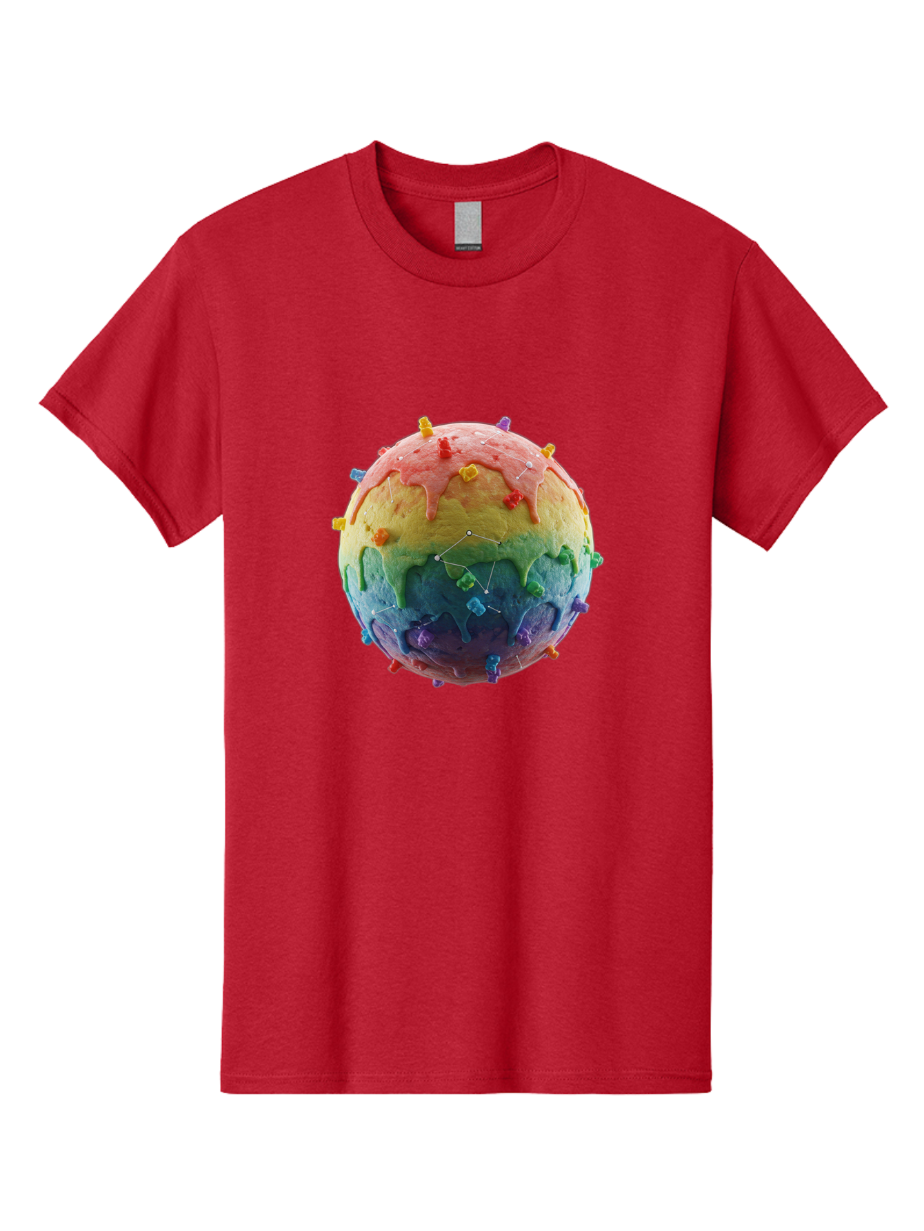 Rainbow-Virus Men'S Graphic Tee, 100% Cotton, Comfortable Casual Summer Wear, Machine Washable, Vintage Camera, Old Camera, Antique Camera, Black Camera, Classic Photography, Photography Equipment, Nostalgic Device, Film Camera, Camera Art Bal207 3
