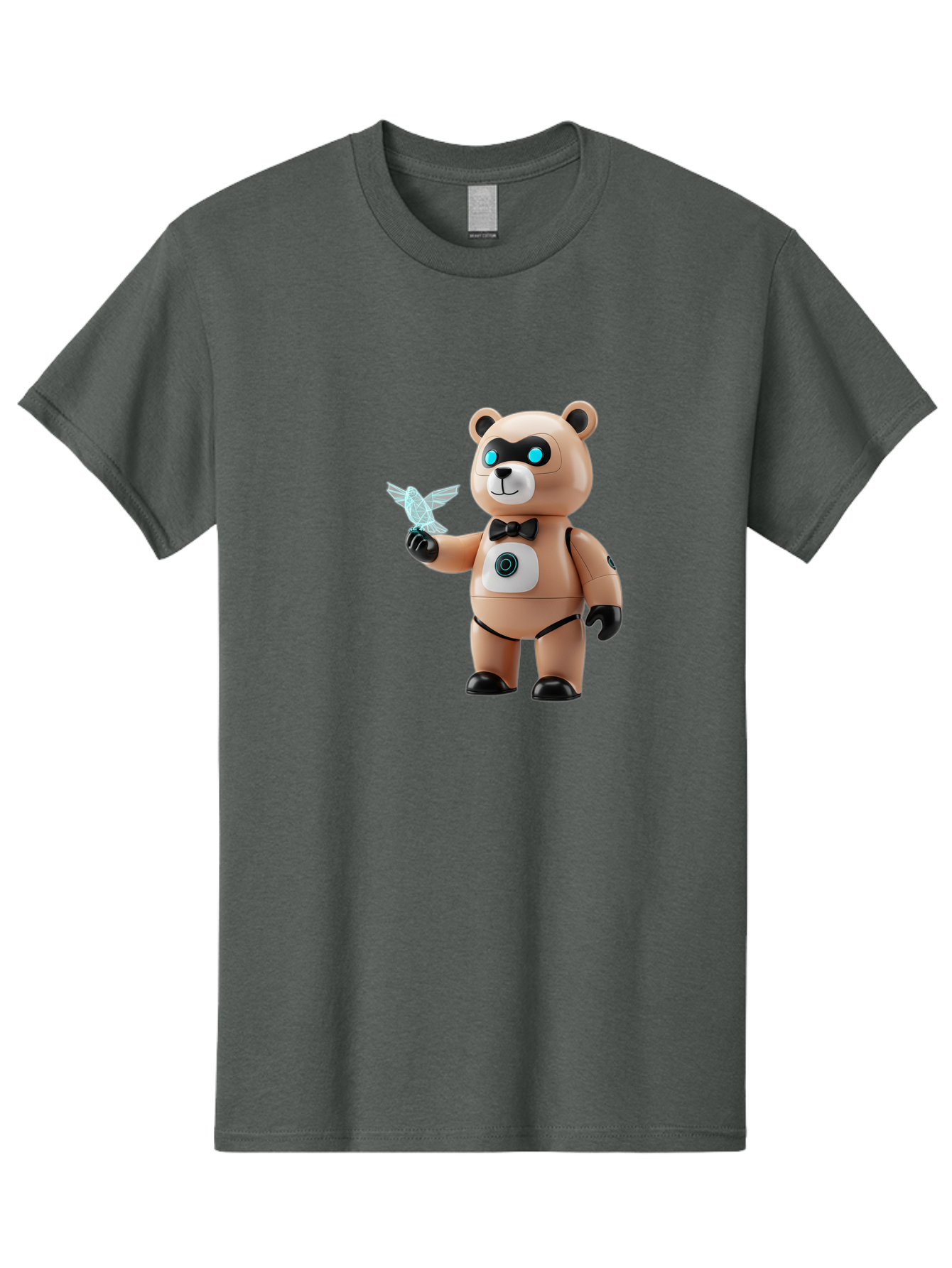 Robear Men'S Graphic Tee, 100% Cotton, Comfortable Casual Summer Wear, Machine Washable, Vintage Camera, Old Camera, Antique Camera, Black Camera, Classic Photography, Photography Equipment, Nostalgic Device, Film Camera, Camera Art Bal232 3