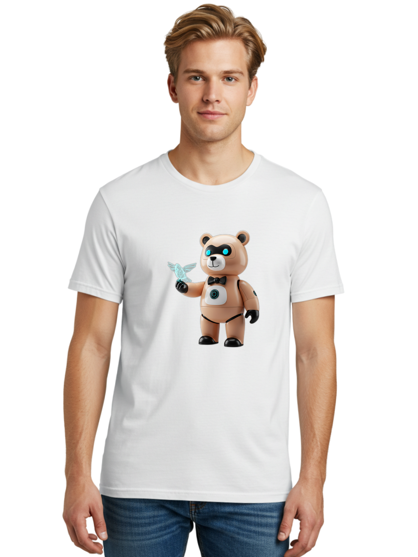 Robear Men'S Graphic Tee, 100% Cotton, Comfortable Casual Summer Wear, Machine Washable, Vintage Camera, Old Camera, Antique Camera, Black Camera, Classic Photography, Photography Equipment, Nostalgic Device, Film Camera, Camera Art Bal232 26