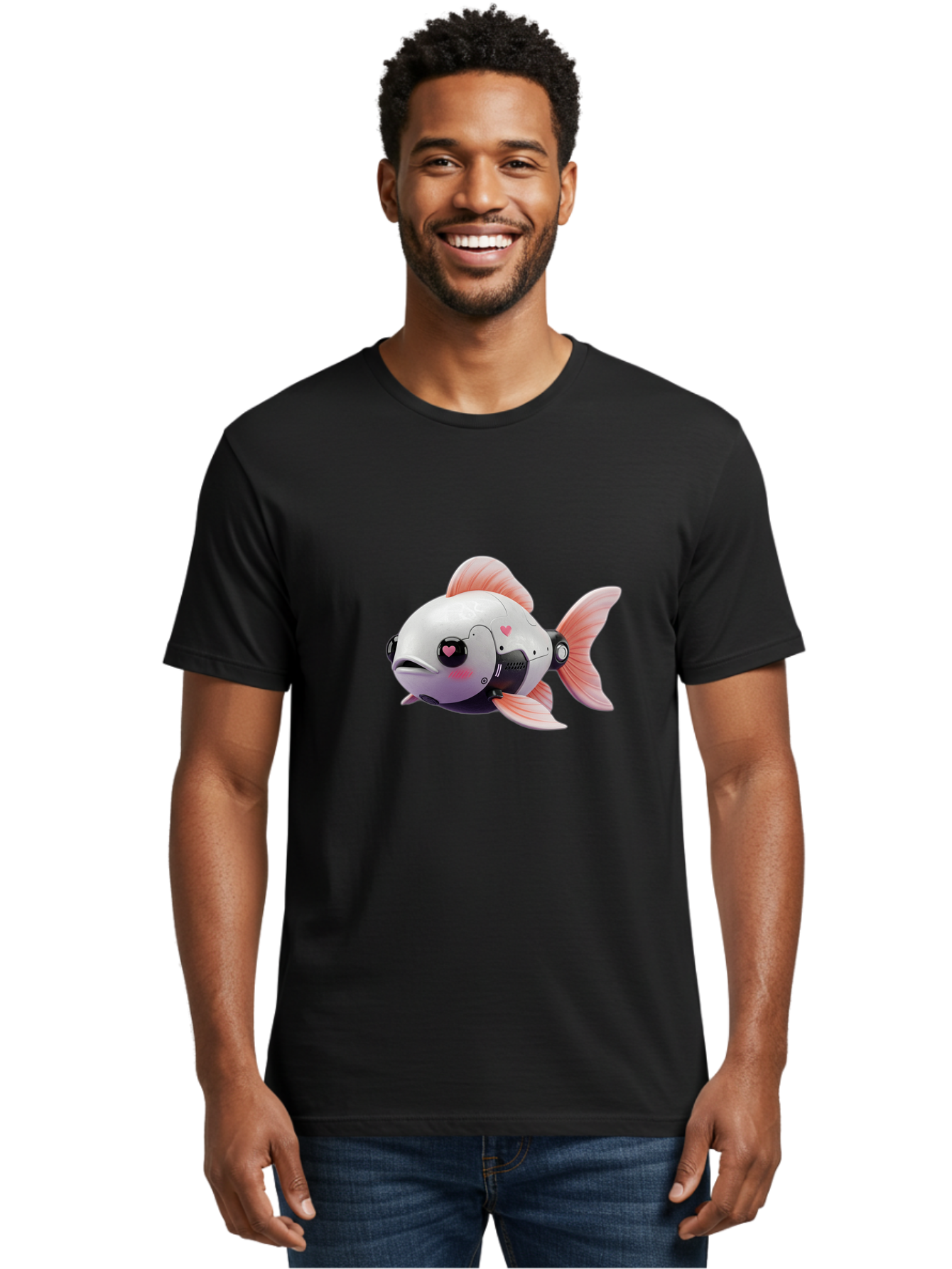 Robo-Fish Men'S Graphic Tee, 100% Cotton, Comfortable Casual Summer Wear, Machine Washable, Vintage Camera, Old Camera, Antique Camera, Black Camera, Classic Photography, Photography Equipment, Nostalgic Device, Film Camera, Camera Art Bal236 22