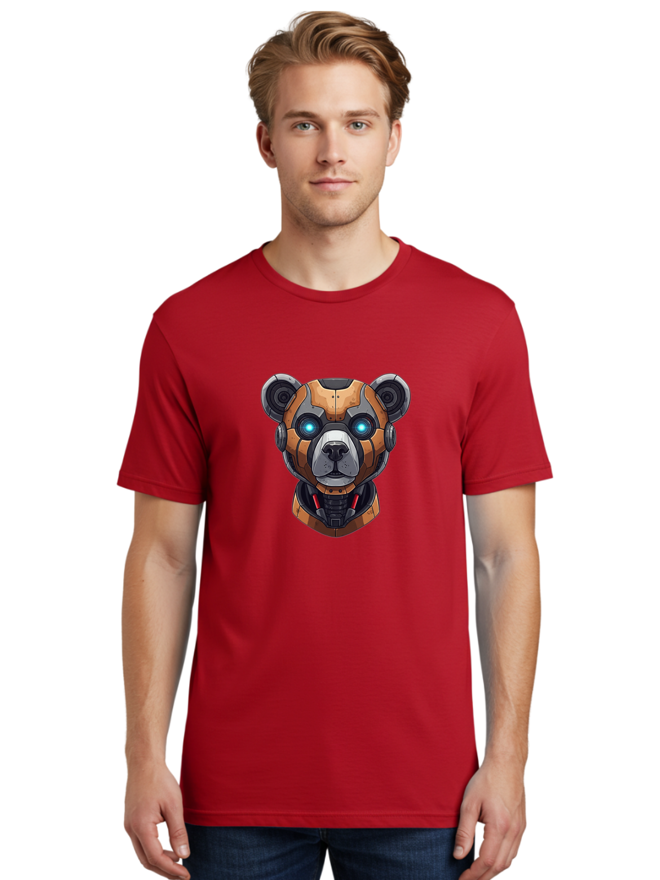 Robot-Bear Men'S Graphic Tee, 100% Cotton, Comfortable Casual Summer Wear, Machine Washable, Vintage Camera, Old Camera, Antique Camera, Black Camera, Classic Photography, Photography Equipment, Nostalgic Device, Film Camera, Camera Art Bal243 20