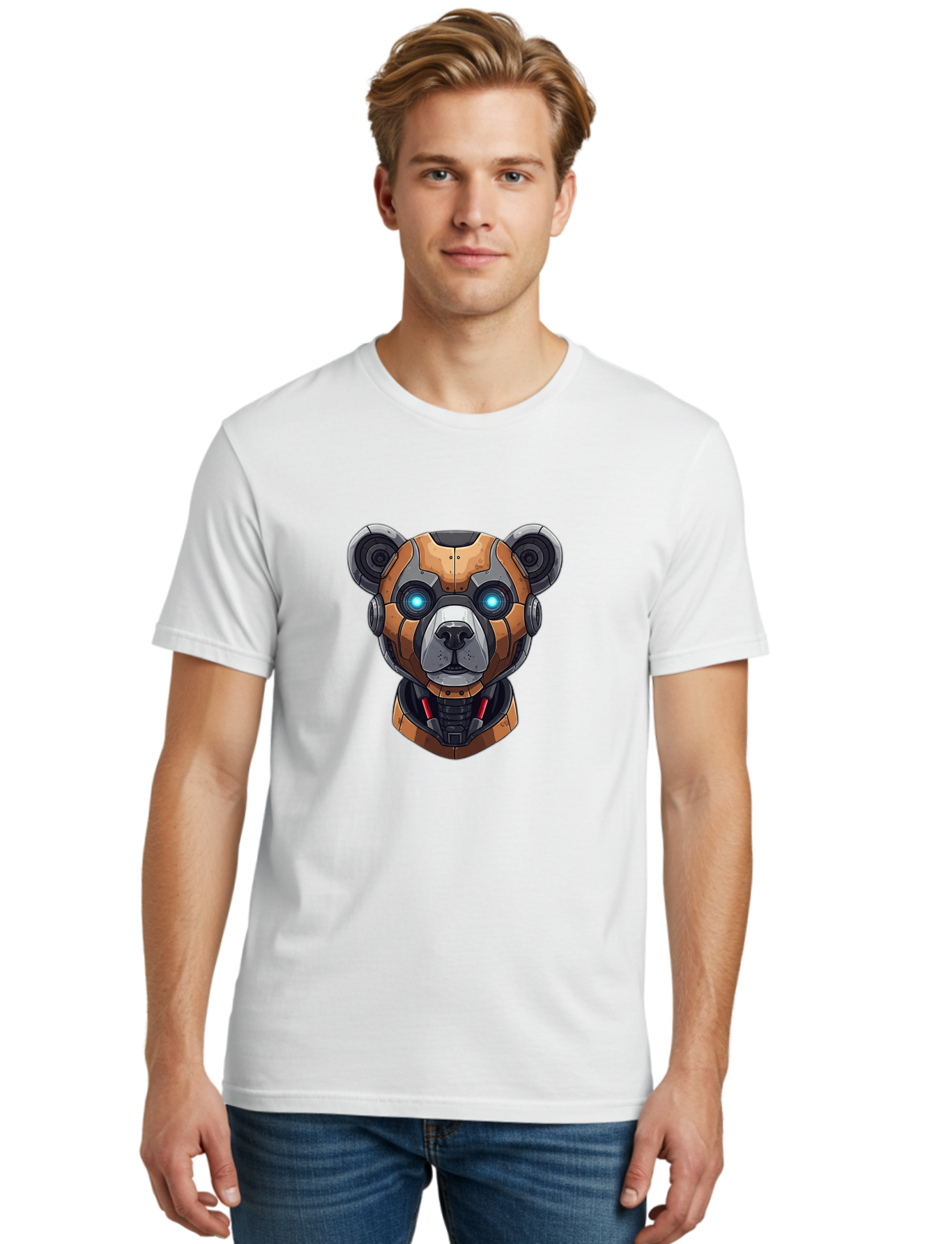 Robot-Bear Men'S Graphic Tee, 100% Cotton, Comfortable Casual Summer Wear, Machine Washable, Vintage Camera, Old Camera, Antique Camera, Black Camera, Classic Photography, Photography Equipment, Nostalgic Device, Film Camera, Camera Art Bal243 19