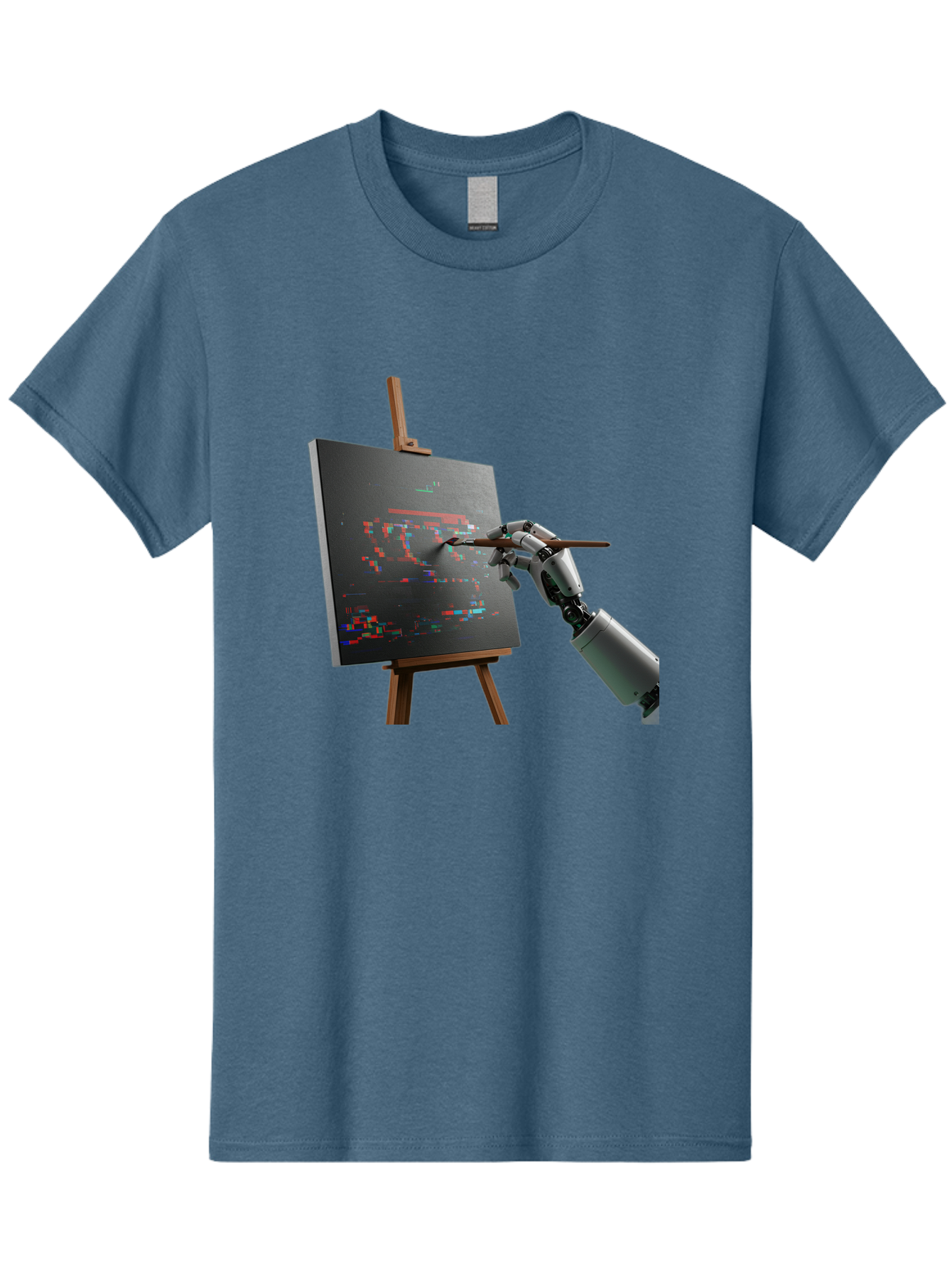 Robot-Painting Men'S Graphic Tee, 100% Cotton, Comfortable Casual Summer Wear, Machine Washable, Vintage Camera, Old Camera, Antique Camera, Black Camera, Classic Photography, Photography Equipment, Nostalgic Device, Film Camera, Camera Art Bal258 11