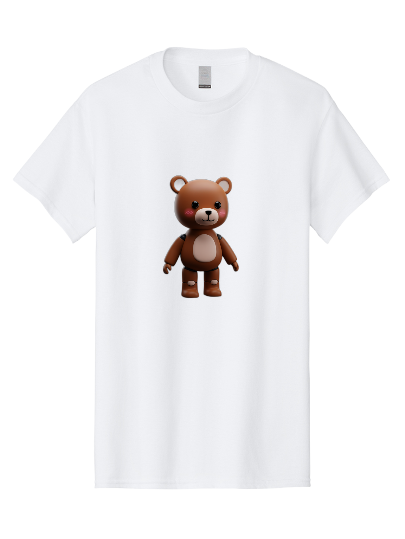 Robot-Teddy-Bear Men'S Graphic Tee, 100% Cotton, Comfortable Casual Summer Wear, Machine Washable, Vintage Camera, Old Camera, Antique Camera, Black Camera, Classic Photography, Photography Equipment, Nostalgic Device, Film Camera, Camera Art Bal261 9