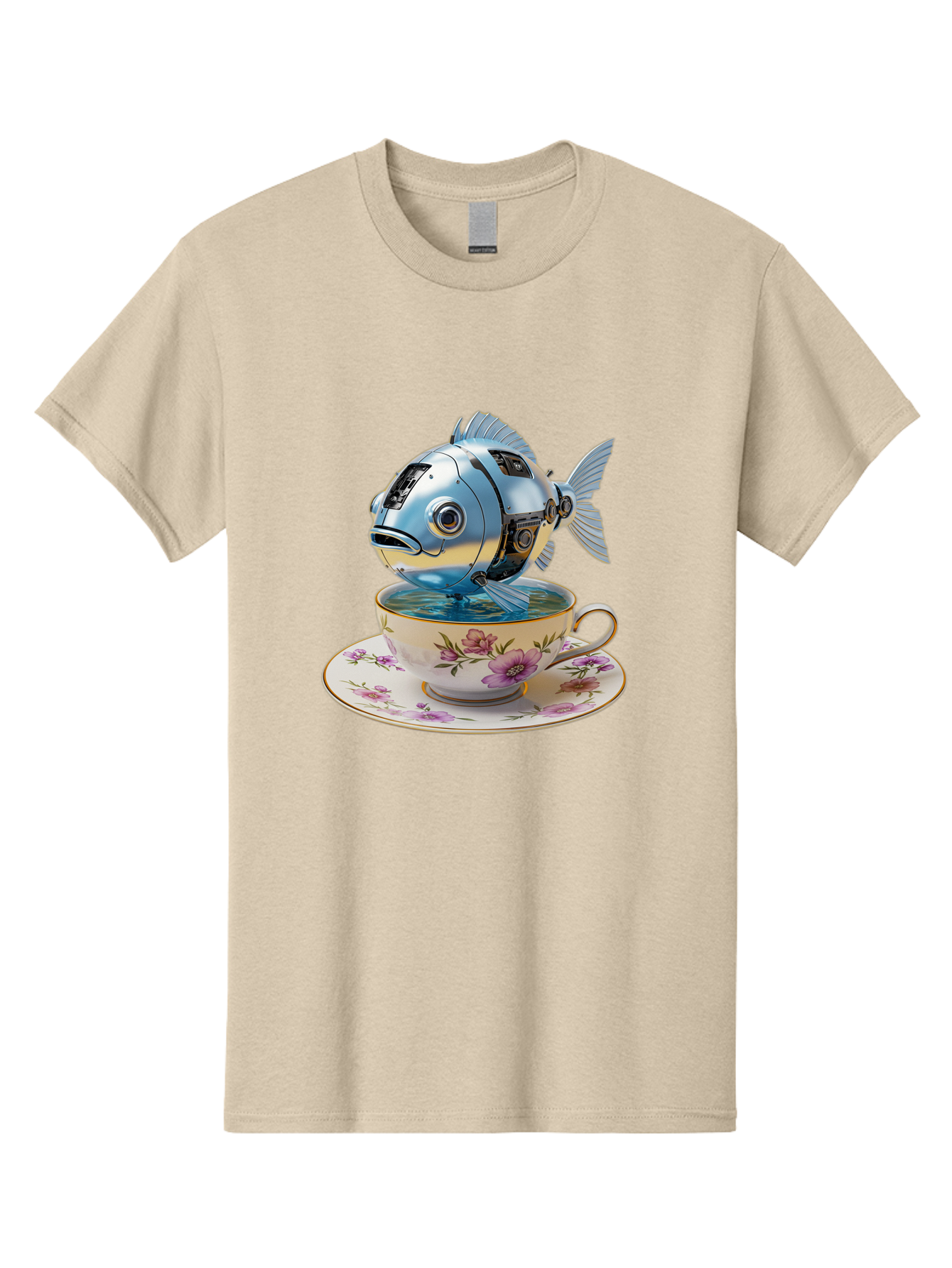 Robotic-Fish-Teacup Men'S Graphic Tee, 100% Cotton, Comfortable Casual Summer Wear, Machine Washable, Vintage Camera, Old Camera, Antique Camera, Black Camera, Classic Photography, Photography Equipment, Nostalgic Device, Film Camera, Bal267 6