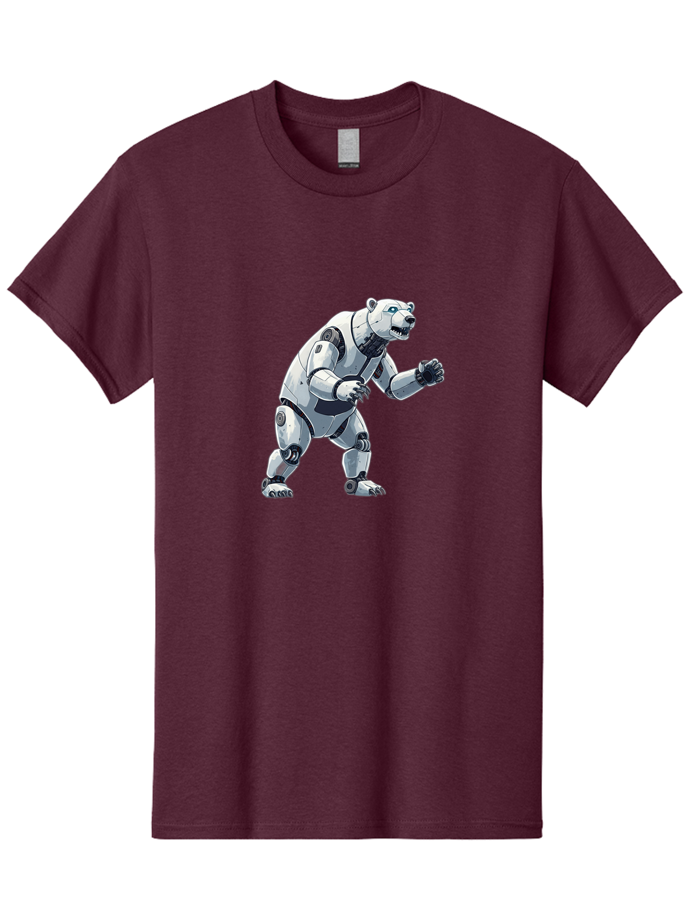 Robotic-Polar-Bear Men'S Graphic Tee, 100% Cotton, Comfortable Casual Summer Wear, Machine Washable, Vintage Camera, Old Camera, Antique Camera, Black Camera, Classic Photography, Photography Equipment, Nostalgic Device, Film Camera, Bal269 4
