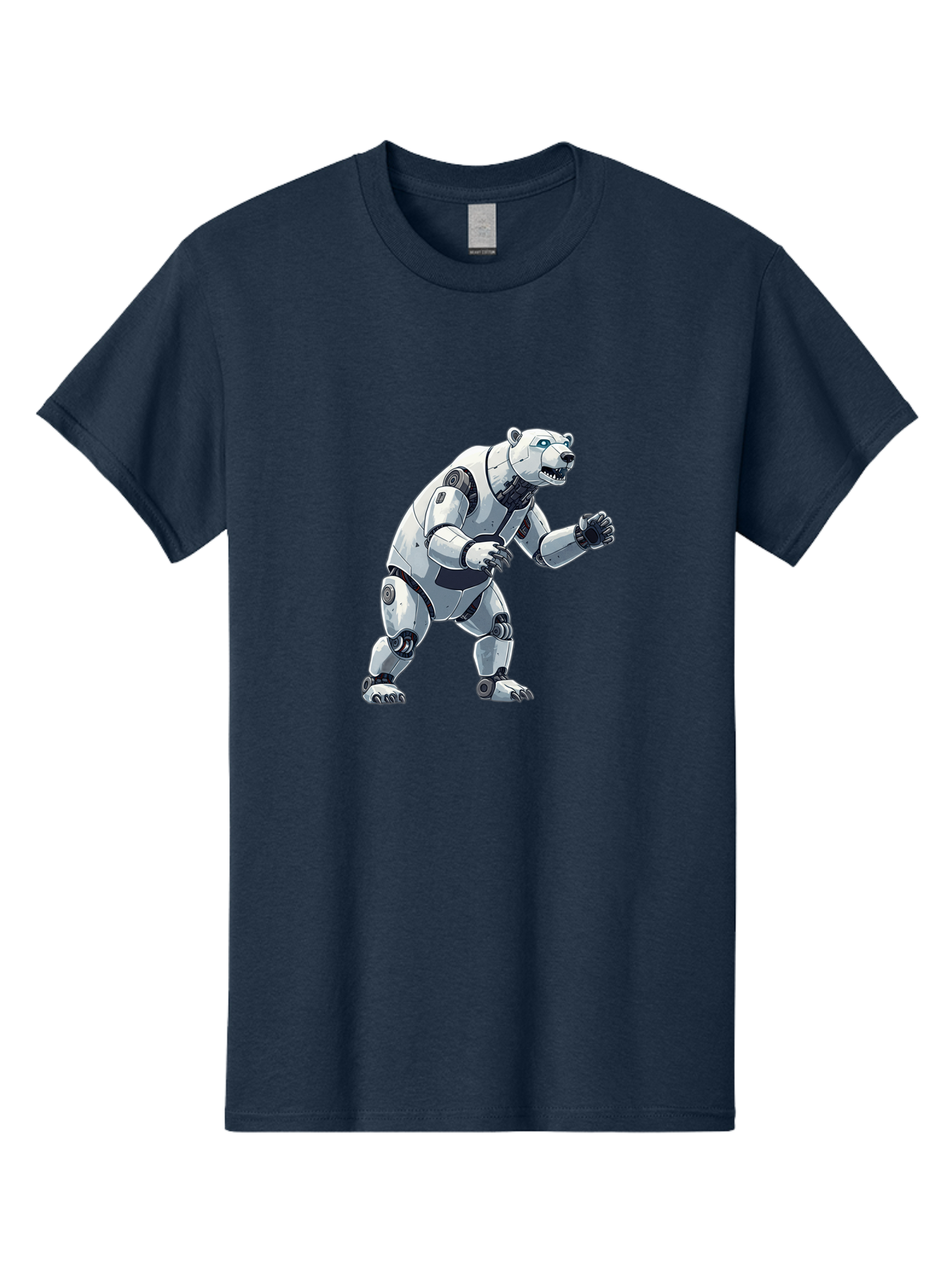 Robotic-Polar-Bear Men'S Graphic Tee, 100% Cotton, Comfortable Casual Summer Wear, Machine Washable, Vintage Camera, Old Camera, Antique Camera, Black Camera, Classic Photography, Photography Equipment, Nostalgic Device, Film Camera, Bal269 6