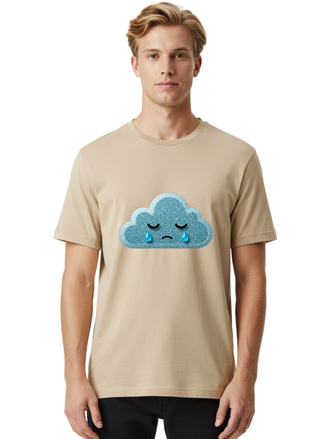 Sad-Cloud Men'S Graphic Tee, 100% Cotton, Comfortable Casual Summer Wear, Machine Washable, Vintage Camera, Old Camera, Antique Camera, Black Camera, Classic Photography, Photography Equipment, Nostalgic Device, Film Camera, Camera Art Bal271 25