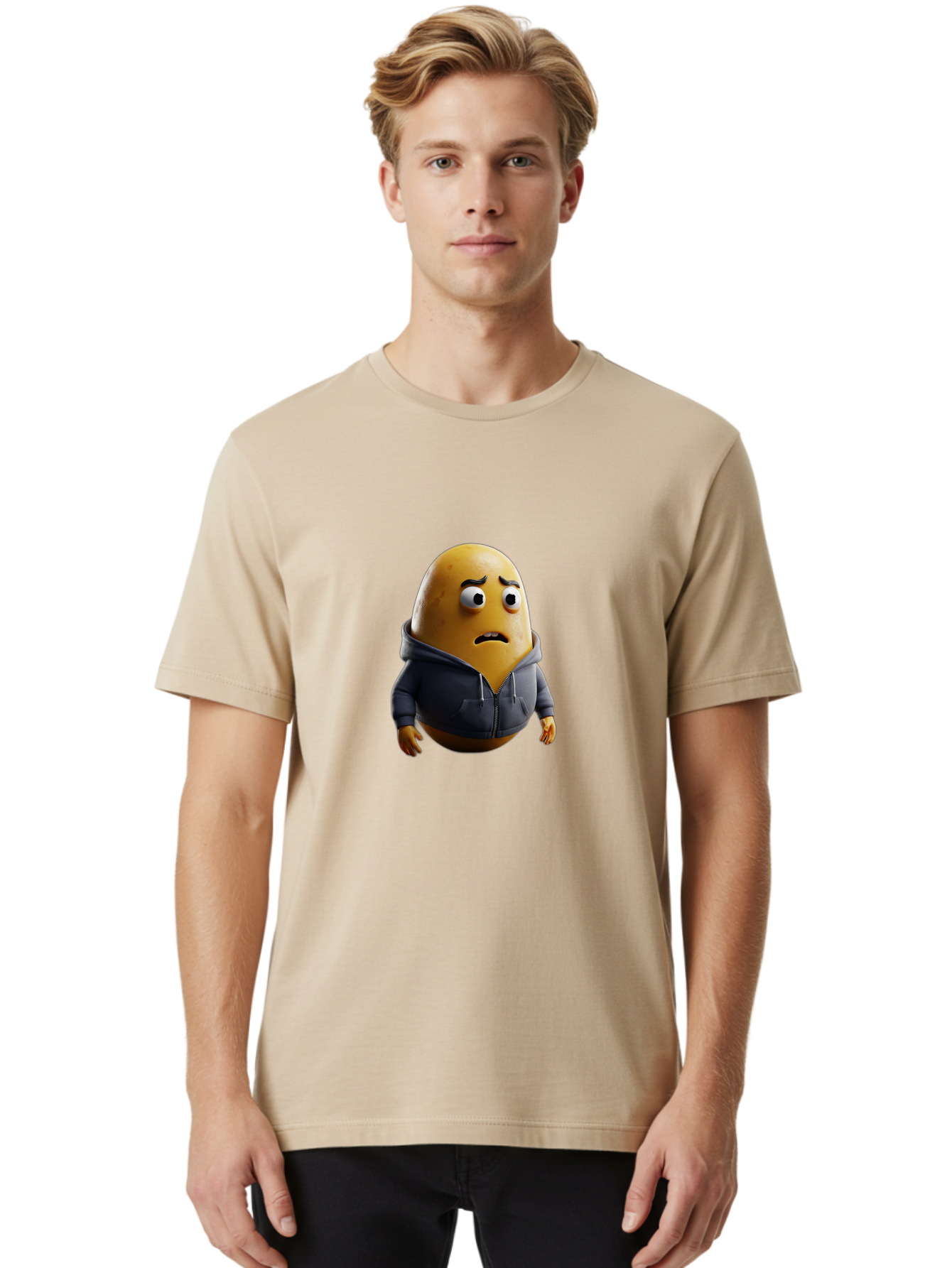 Sad-Egg-Character Men'S Graphic Tee, 100% Cotton, Comfortable Casual Summer Wear, Machine Washable, Vintage Camera, Old Camera, Antique Camera, Black Camera, Classic Photography, Photography Equipment, Nostalgic Device, Film Camera, Camera Art Bal272 22