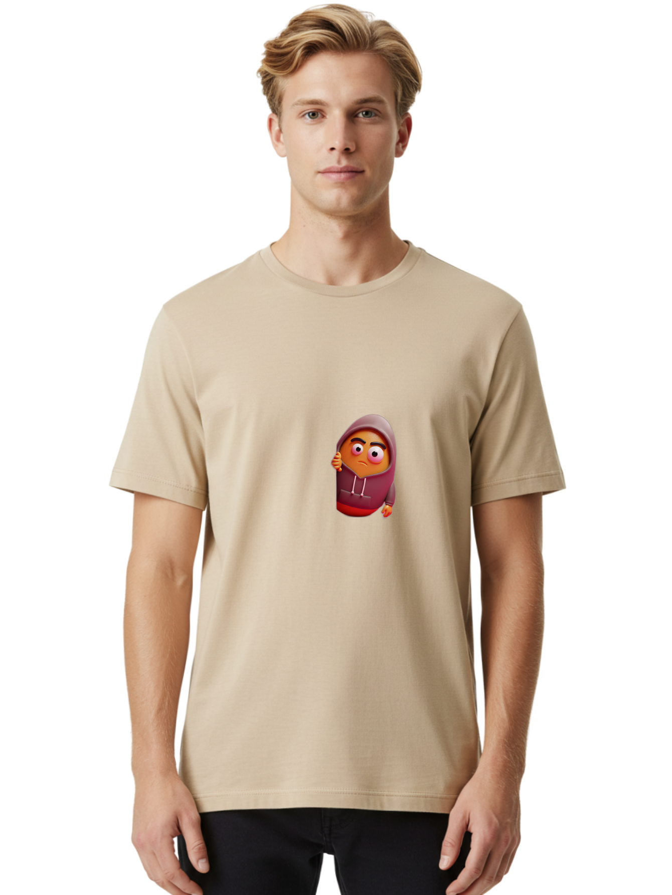 Sad-Emoji-1 Men'S Graphic Tee, 100% Cotton, Comfortable Casual Summer Wear, Machine Washable, Vintage Camera, Old Camera, Antique Camera, Black Camera, Classic Photography, Photography Equipment, Nostalgic Device, Film Camera, Camera Art Bal274 18