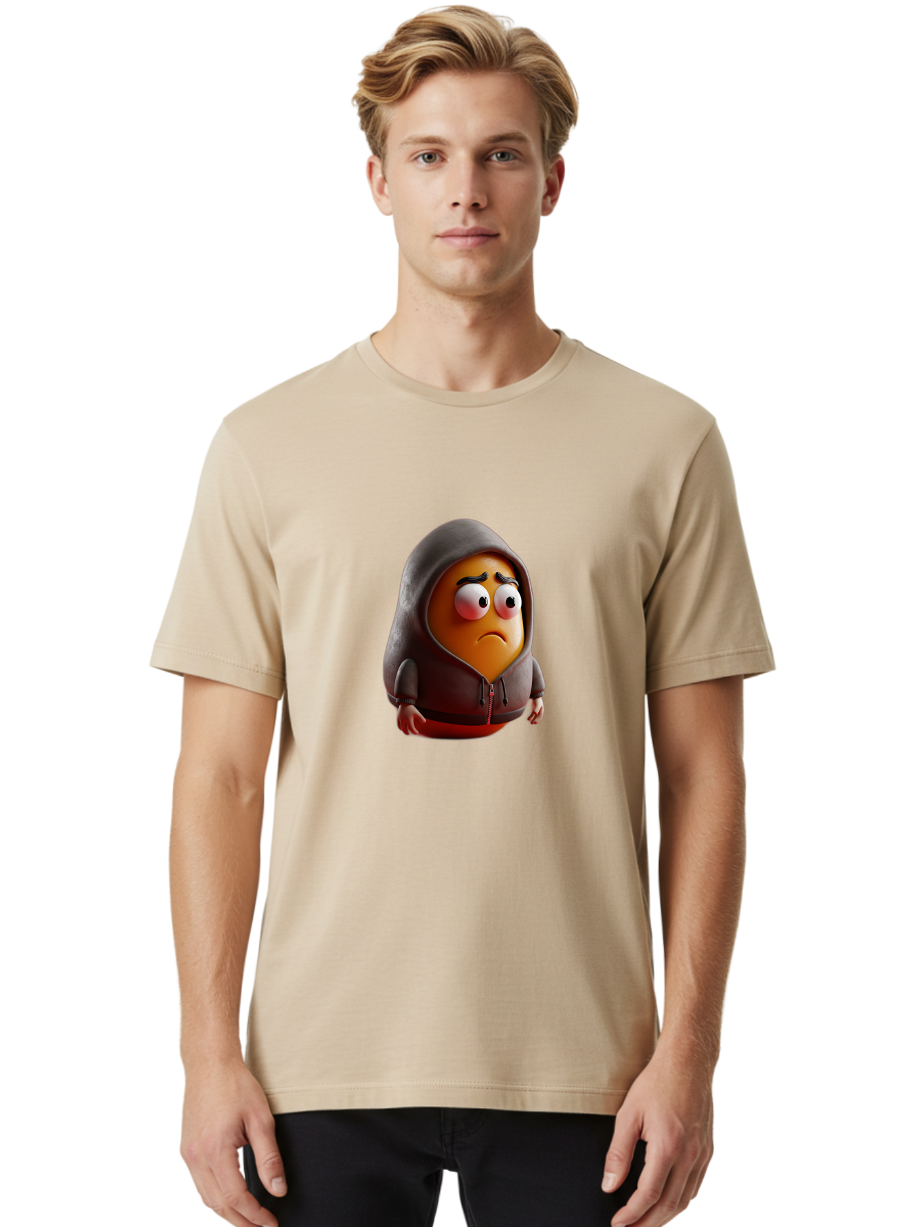 Sad-Emoji Men'S Graphic Tee, 100% Cotton, Comfortable Casual Summer Wear, Machine Washable, Vintage Camera, Old Camera, Antique Camera, Black Camera, Classic Photography, Photography Equipment, Nostalgic Device, Film Camera, Camera Art Bal275 16