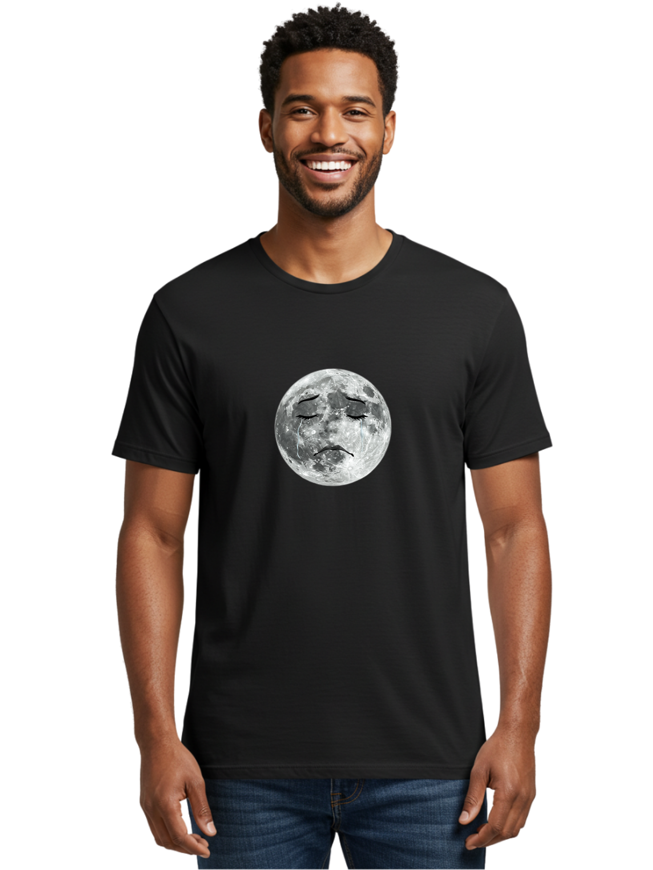 Sad-Moon-Face Men'S Graphic Tee, 100% Cotton, Comfortable Casual Summer Wear, Machine Washable, Vintage Camera, Old Camera, Antique Camera, Black Camera, Classic Photography, Photography Equipment, Nostalgic Device, Film Camera, Camera Art Bal277 24