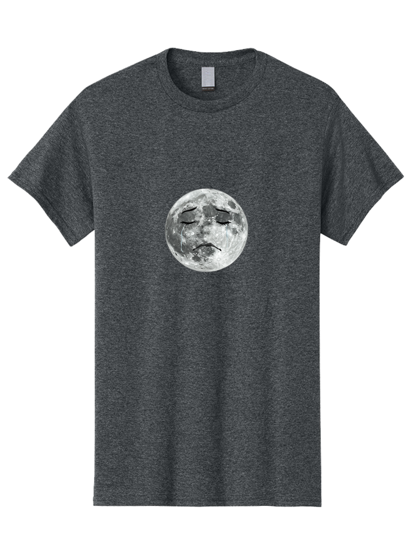 Sad-Moon-Face Men'S Graphic Tee, 100% Cotton, Comfortable Casual Summer Wear, Machine Washable, Vintage Camera, Old Camera, Antique Camera, Black Camera, Classic Photography, Photography Equipment, Nostalgic Device, Film Camera, Camera Art Bal277 7