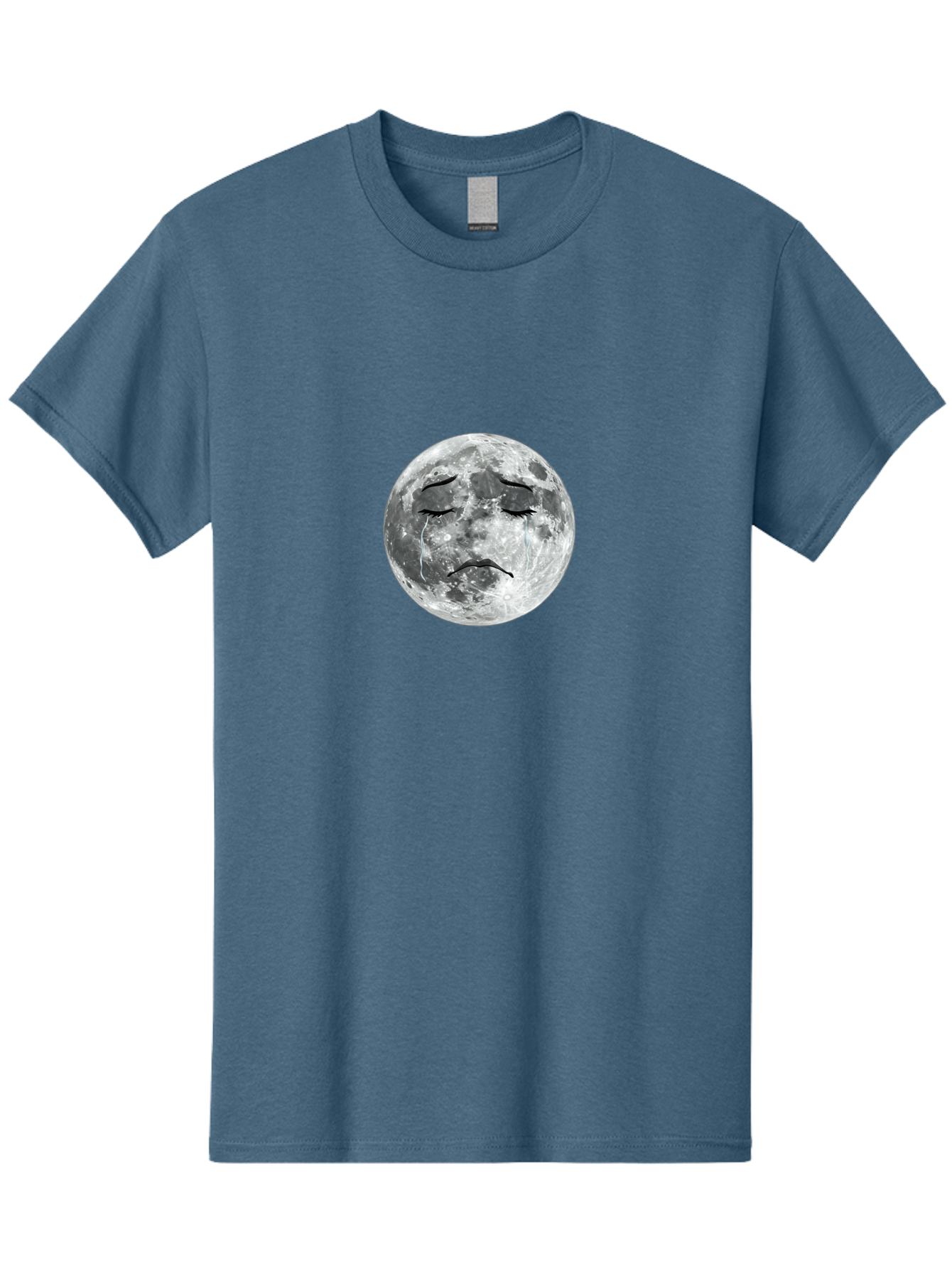 Sad-Moon-Face Men'S Graphic Tee, 100% Cotton, Comfortable Casual Summer Wear, Machine Washable, Vintage Camera, Old Camera, Antique Camera, Black Camera, Classic Photography, Photography Equipment, Nostalgic Device, Film Camera, Camera Art Bal277 4