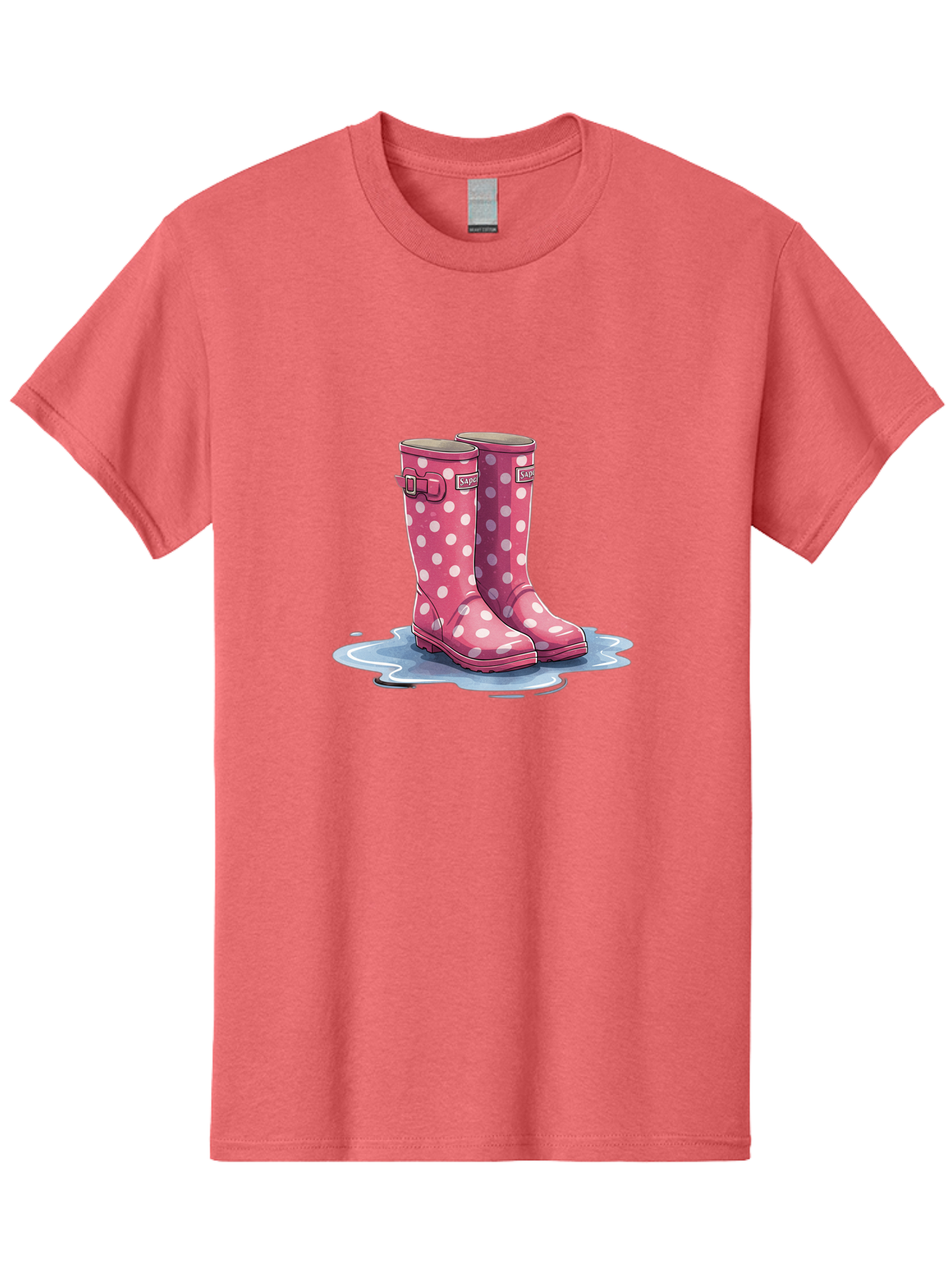 Safari-Pink-Polka-Dot-Rain-Boots Men'S Graphic Tee, 100% Cotton, Comfortable Casual Summer Wear, Machine Washable, Vintage Camera, Old Camera, Antique Camera, Black Camera, Classic Photography, Photography Equipment, Nostalgic Device, Bal281 9