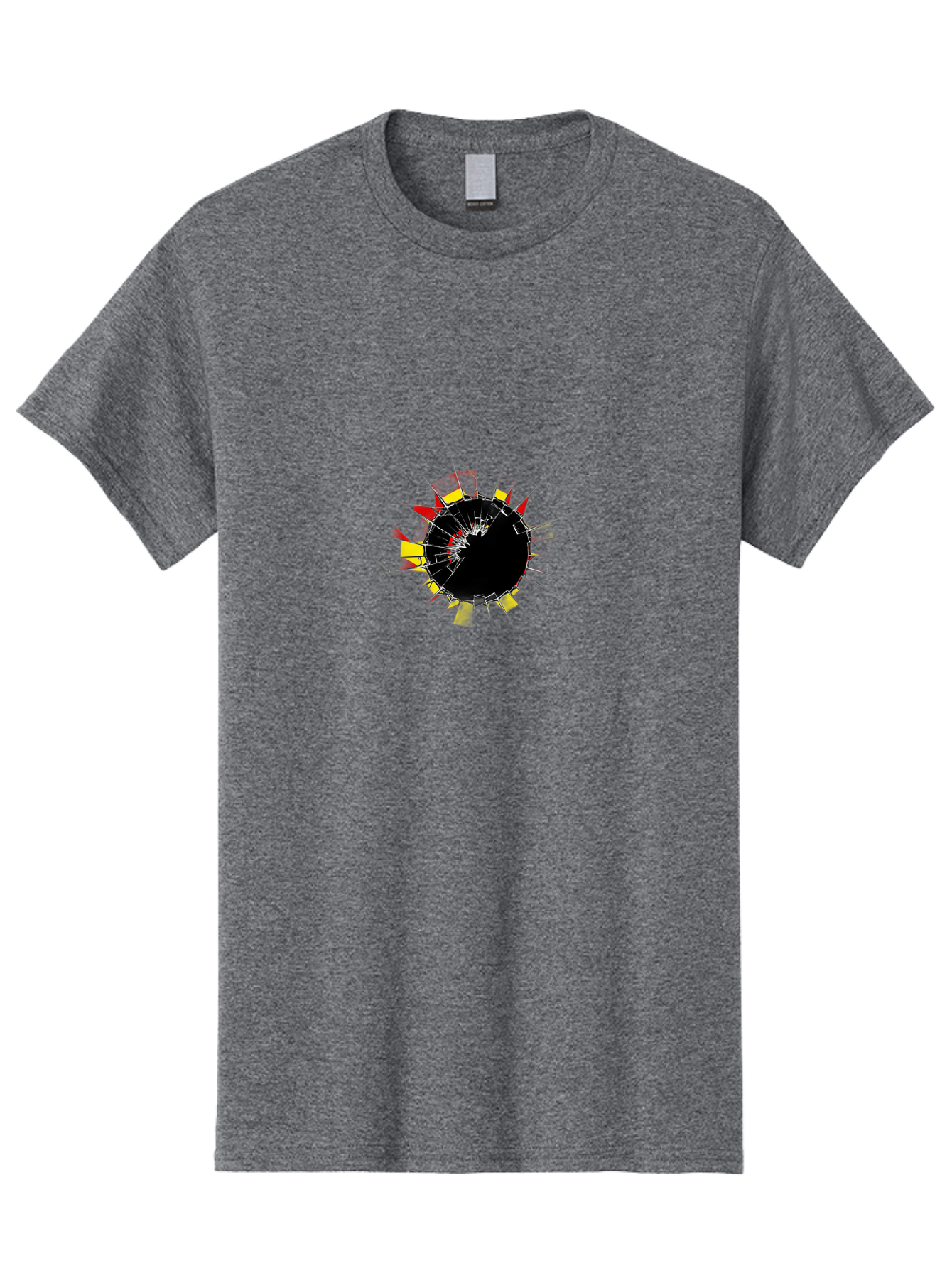 Shattered-Circle Men'S Graphic Tee, 100% Cotton, Comfortable Casual Summer Wear, Machine Washable, Vintage Camera, Old Camera, Antique Camera, Black Camera, Classic Photography, Photography Equipment, Nostalgic Device, Film Camera, Camera Art Bal288 8