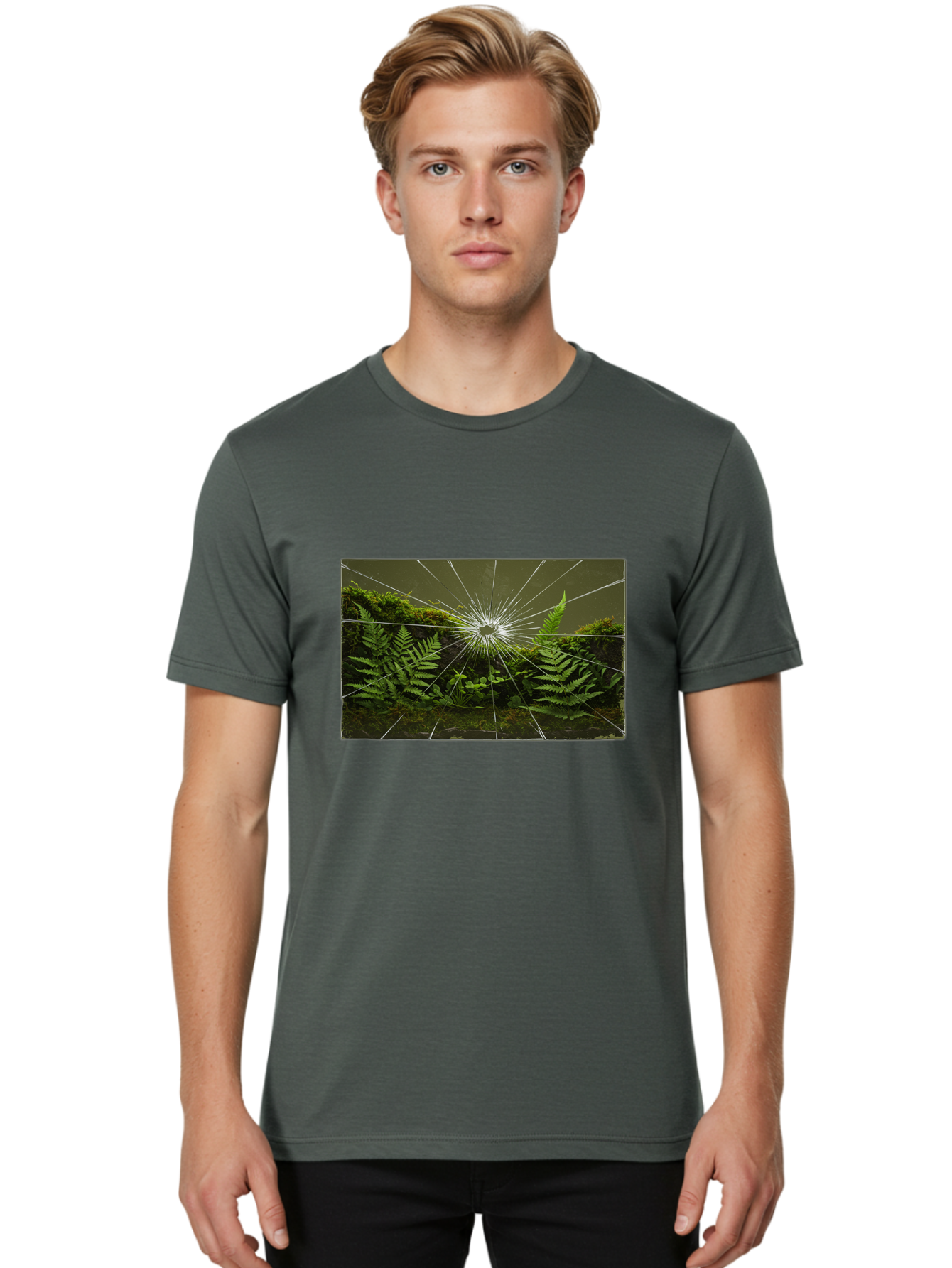 Shattered-Ferns Men'S Graphic Tee, 100% Cotton, Comfortable Casual Summer Wear, Machine Washable, Vintage Camera, Old Camera, Antique Camera, Black Camera, Classic Photography, Photography Equipment, Nostalgic Device, Film Camera, Camera Art Bal290 23