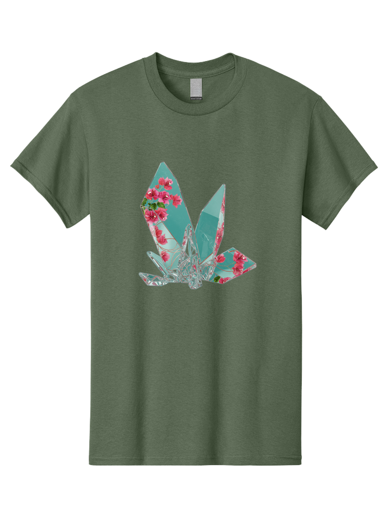 Shattered-Glass-With-Flowers Men'S Graphic Tee, 100% Cotton, Comfortable Casual Summer Wear, Machine Washable, Vintage Camera, Old Camera, Antique Camera, Black Camera, Classic Photography, Photography Equipment, Nostalgic Device, Film Camera, Bal293 9