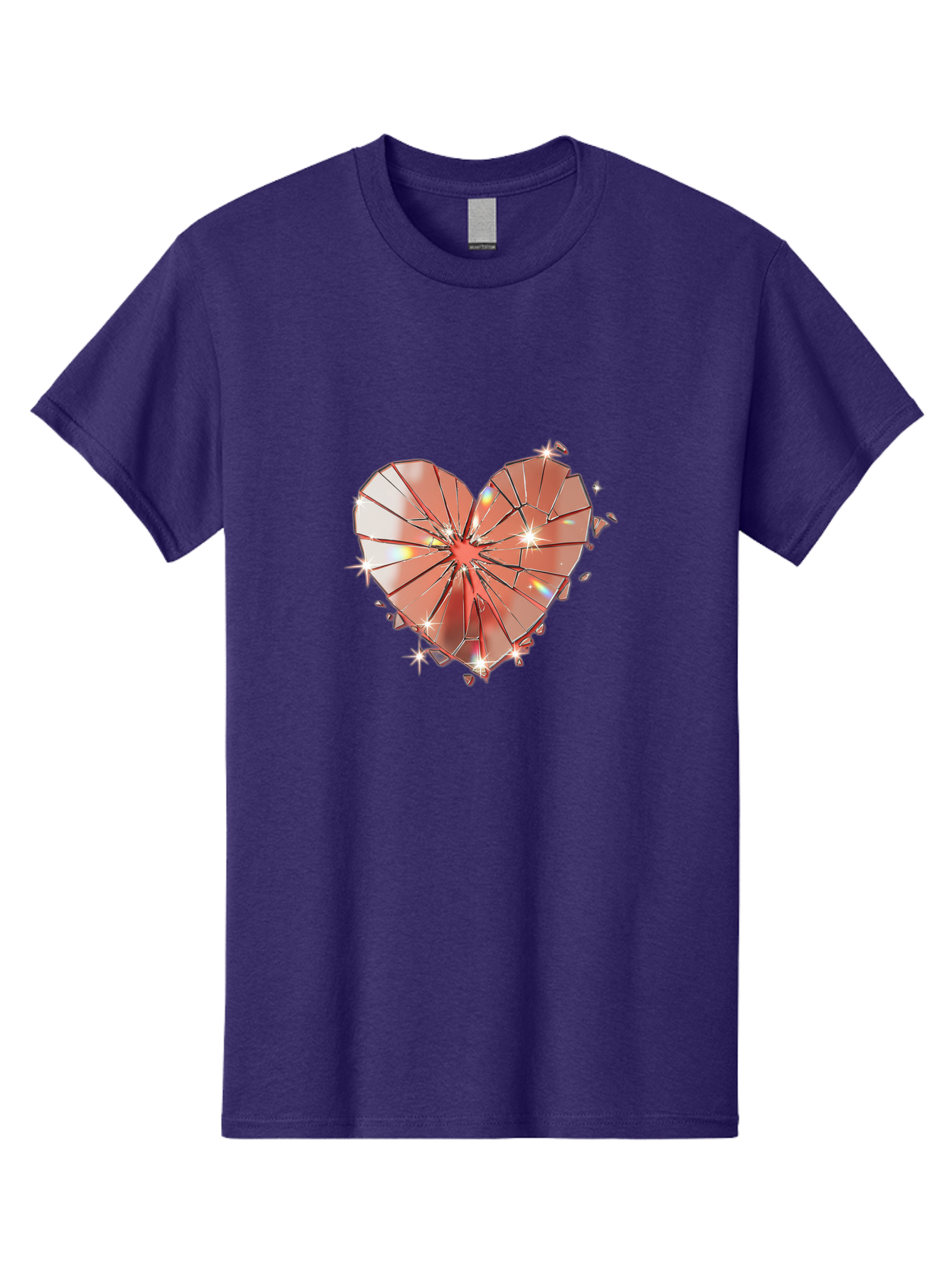 Shattered-Heart-1 Men'S Graphic Tee, 100% Cotton, Comfortable Casual Summer Wear, Machine Washable, Vintage Camera, Old Camera, Antique Camera, Black Camera, Classic Photography, Photography Equipment, Nostalgic Device, Film Camera, Camera Art Bal295 6