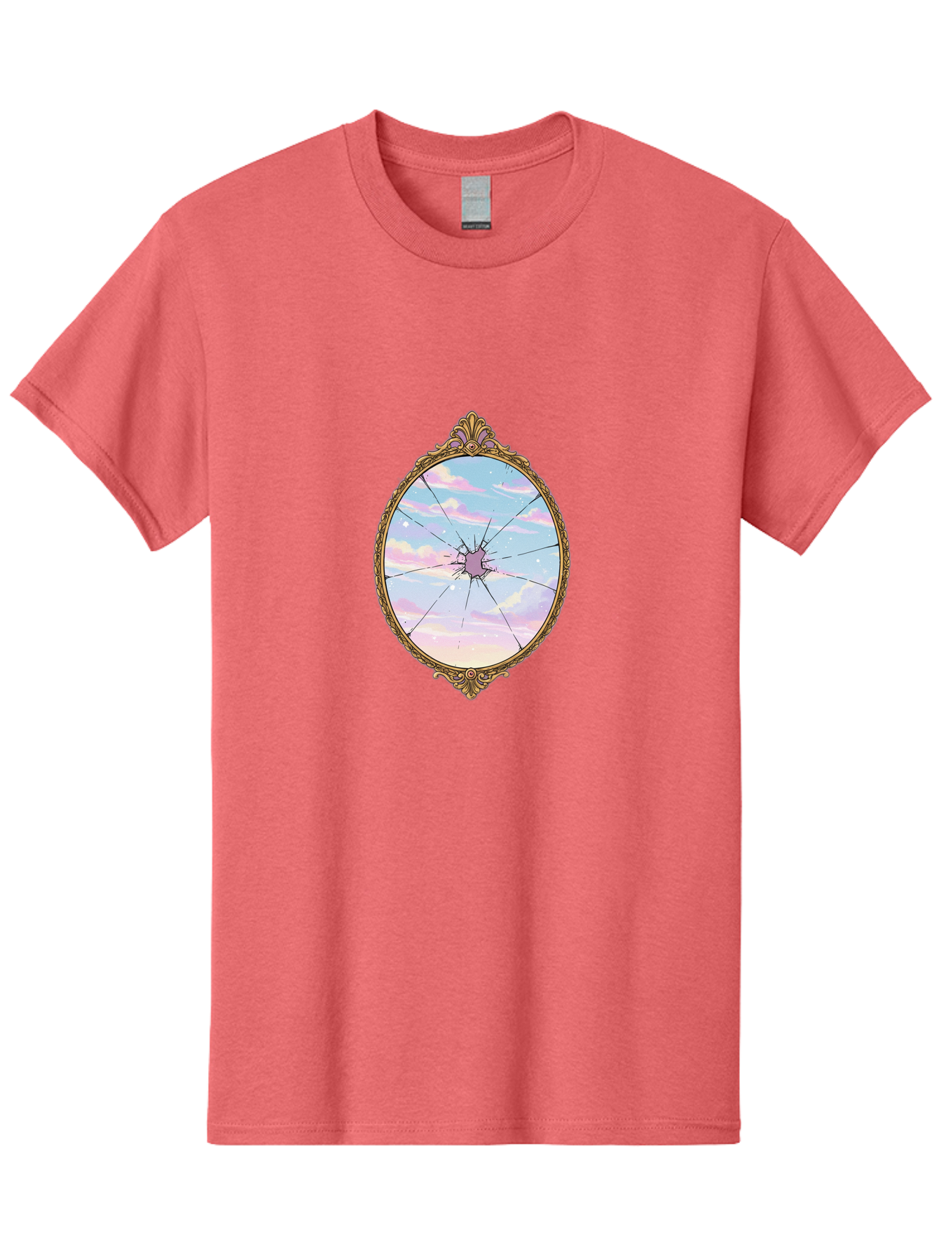 Shattered-Mirror-Sky Men'S Graphic Tee, 100% Cotton, Comfortable Casual Summer Wear, Machine Washable, Vintage Camera, Old Camera, Antique Camera, Black Camera, Classic Photography, Photography Equipment, Nostalgic Device, Film Camera, Bal300 6