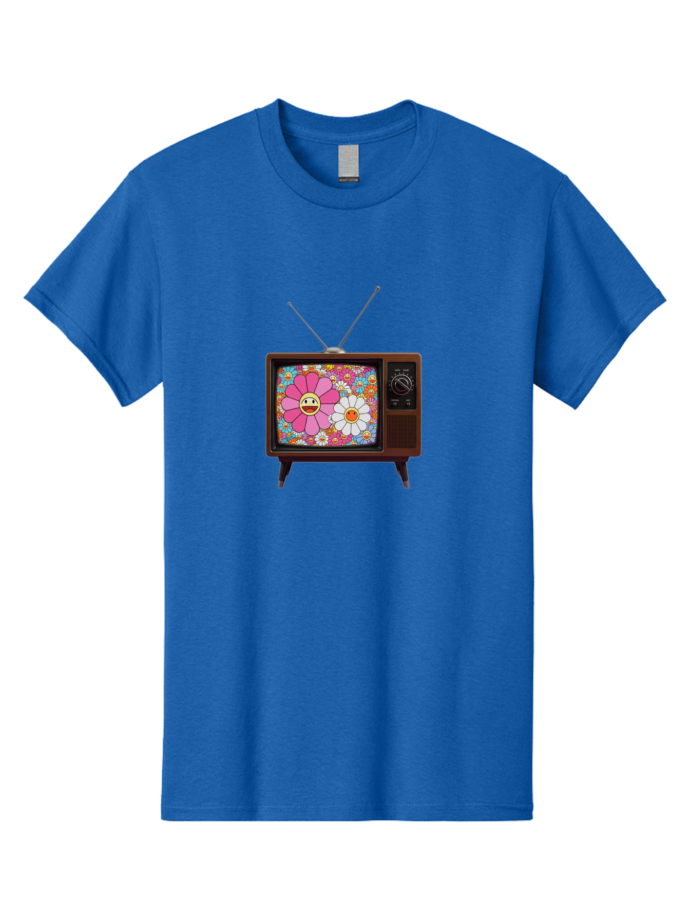 Smiley-Flowers-Tv Men'S Graphic Tee, 100% Cotton, Comfortable Casual Summer Wear, Machine Washable, Vintage Camera, Old Camera, Antique Camera, Black Camera, Classic Photography, Photography Equipment, Nostalgic Device, Film Camera, Camera Art Bal361 5