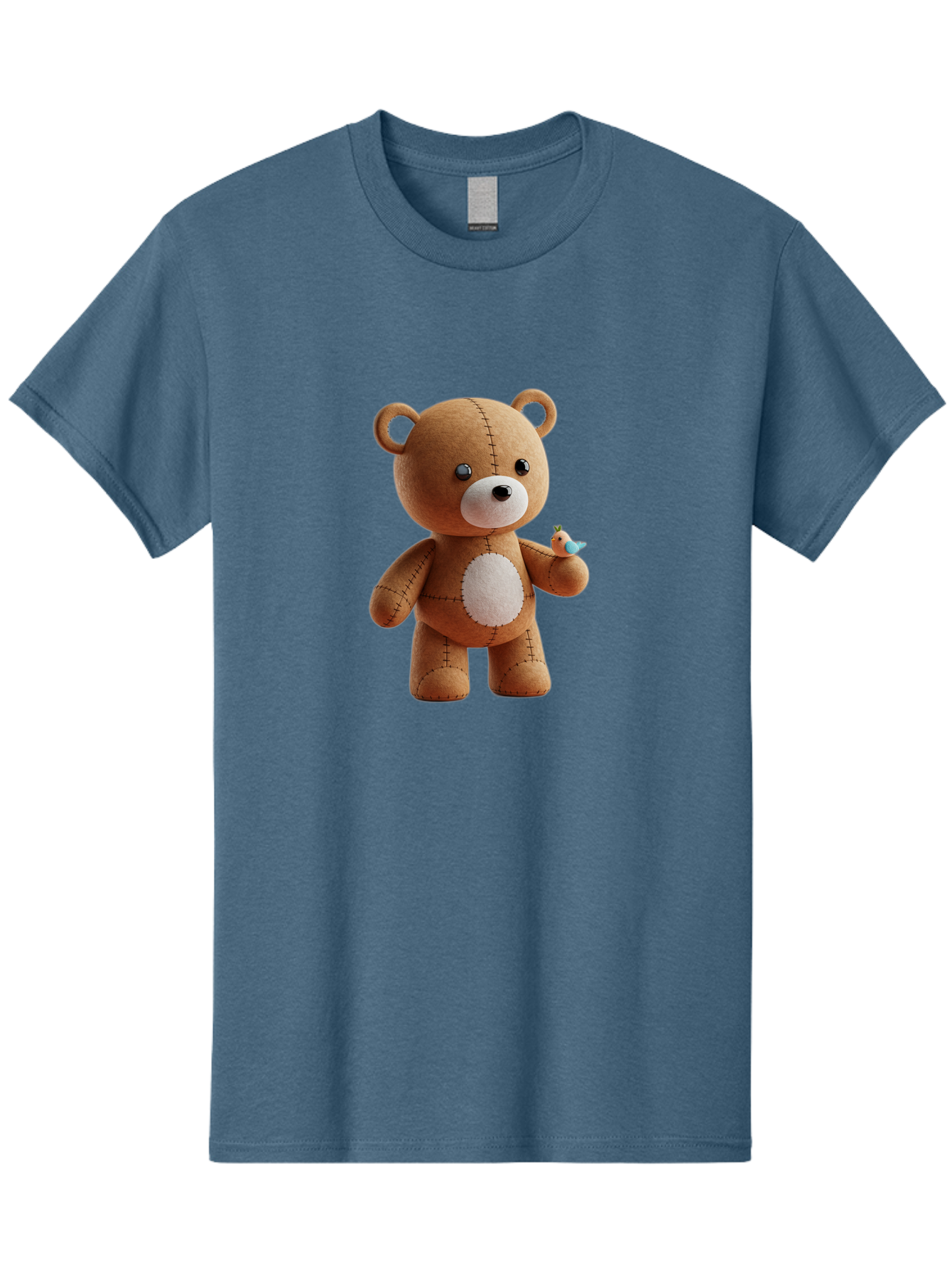 Teddy-Bear-With-Bird Men'S Graphic Tee, 100% Cotton, Comfortable Casual Summer Wear, Machine Washable, Vintage Camera, Old Camera, Antique Camera, Black Camera, Classic Photography, Photography Equipment, Nostalgic Device, Film Camera, Bal471 12