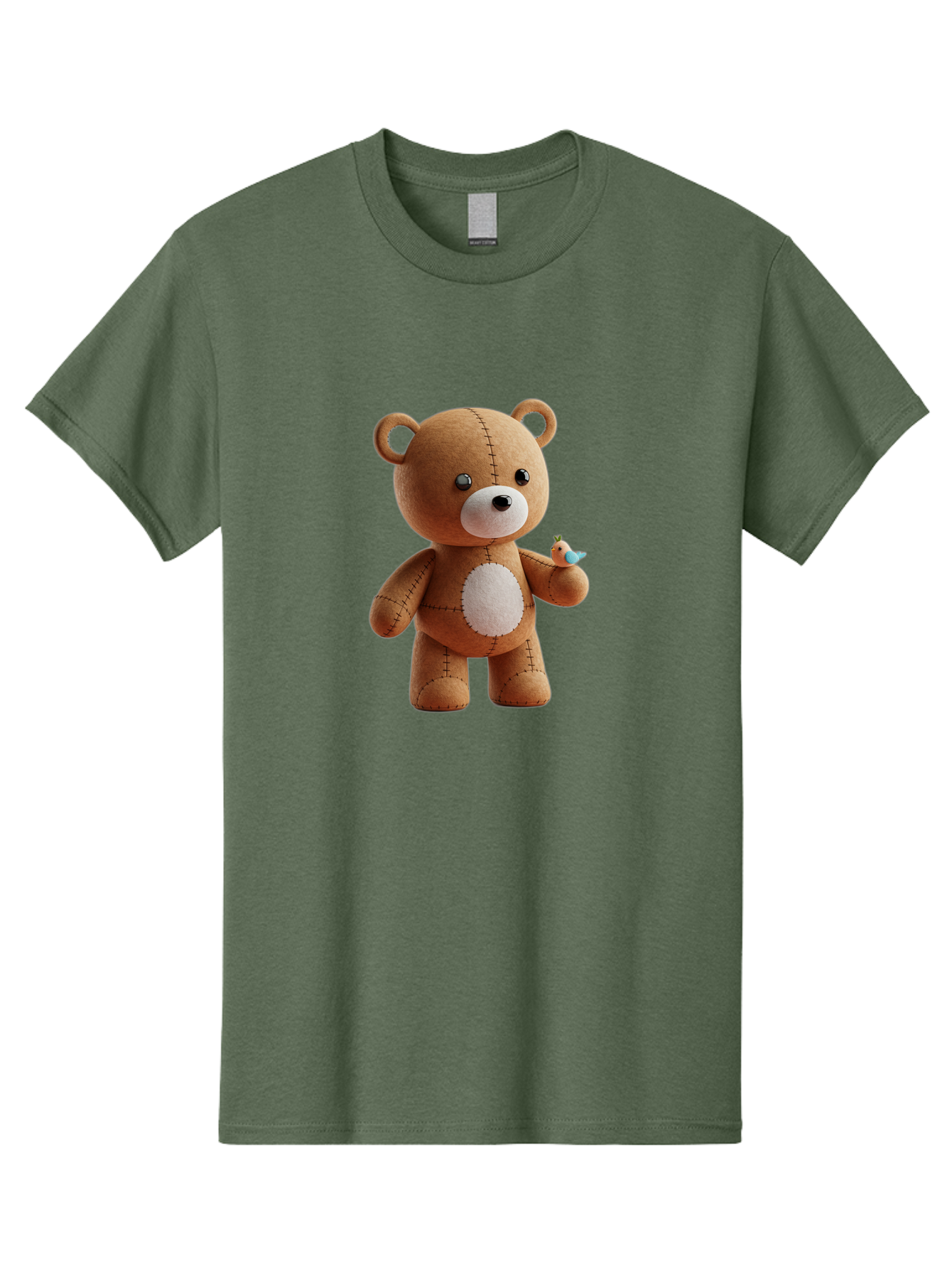 Teddy-Bear-With-Bird Men'S Graphic Tee, 100% Cotton, Comfortable Casual Summer Wear, Machine Washable, Vintage Camera, Old Camera, Antique Camera, Black Camera, Classic Photography, Photography Equipment, Nostalgic Device, Film Camera, Bal471 10