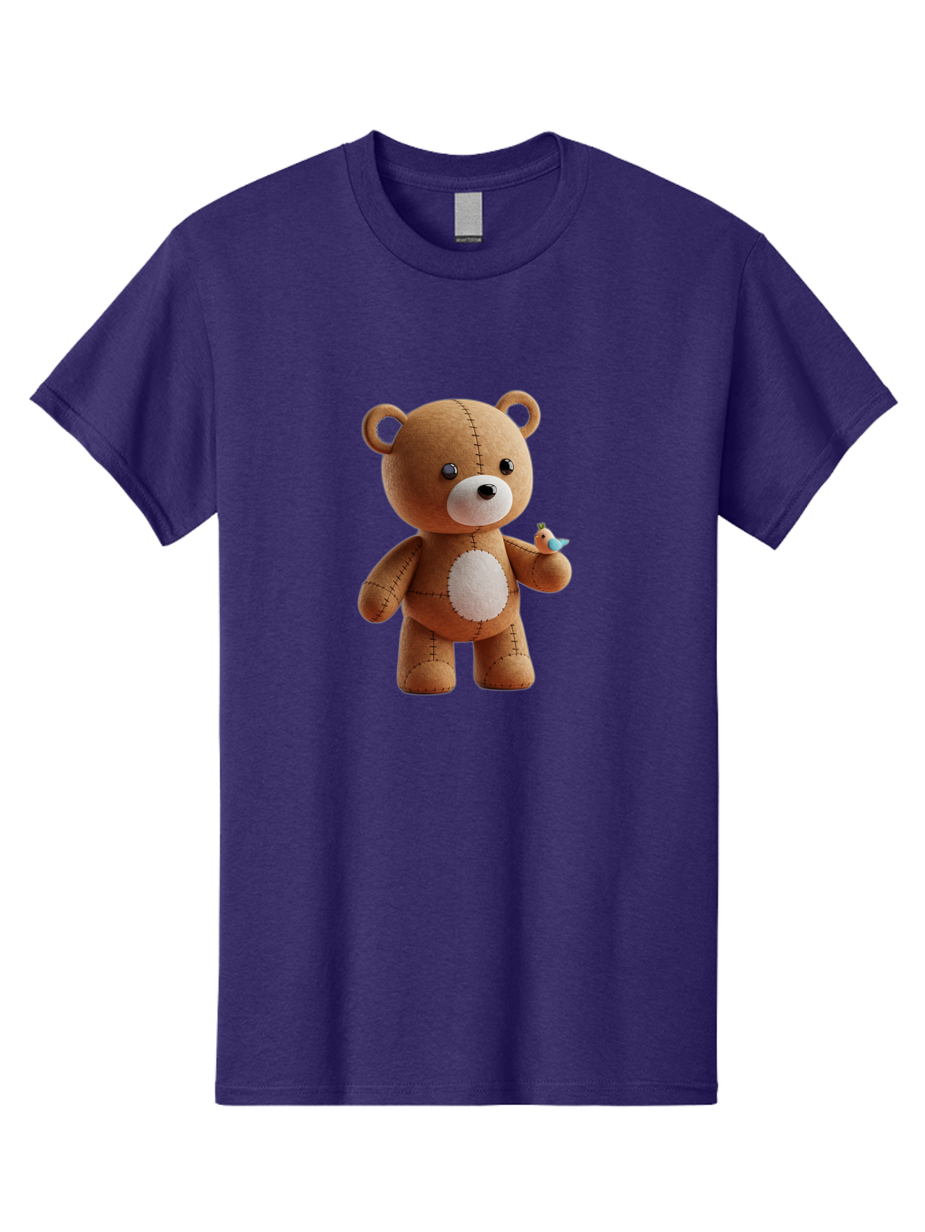 Teddy-Bear-With-Bird Men'S Graphic Tee, 100% Cotton, Comfortable Casual Summer Wear, Machine Washable, Vintage Camera, Old Camera, Antique Camera, Black Camera, Classic Photography, Photography Equipment, Nostalgic Device, Film Camera, Bal471 7