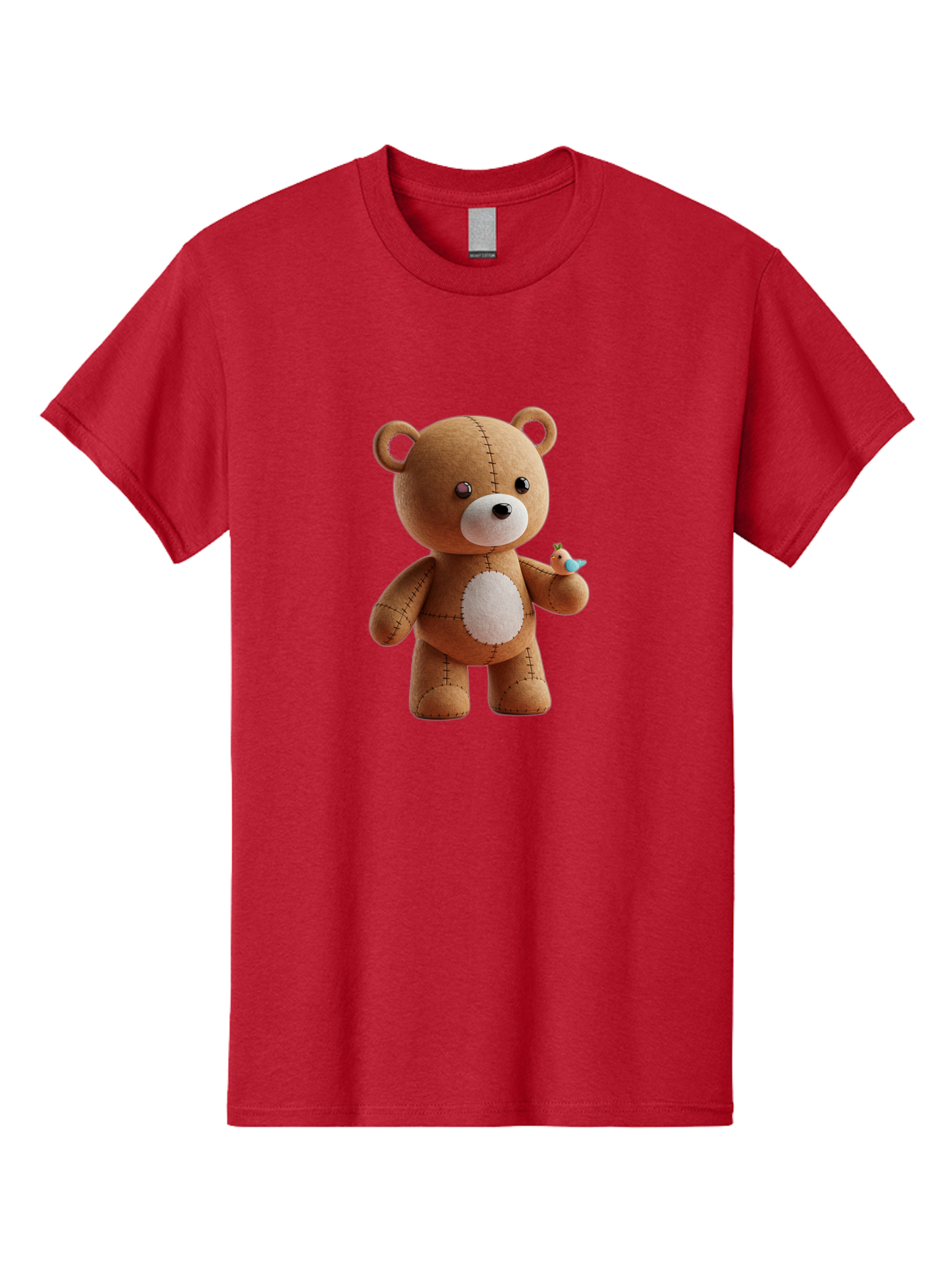 Teddy-Bear-With-Bird Men'S Graphic Tee, 100% Cotton, Comfortable Casual Summer Wear, Machine Washable, Vintage Camera, Old Camera, Antique Camera, Black Camera, Classic Photography, Photography Equipment, Nostalgic Device, Film Camera, Bal471 11