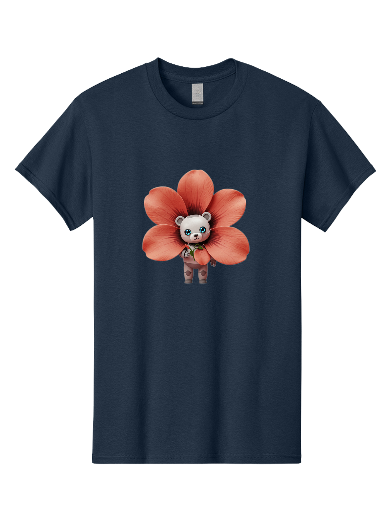 Teddy-In-Flower Men'S Graphic Tee, 100% Cotton, Comfortable Casual Summer Wear, Machine Washable, Vintage Camera, Old Camera, Antique Camera, Black Camera, Classic Photography, Photography Equipment, Nostalgic Device, Film Camera, Camera Art Bal480 3