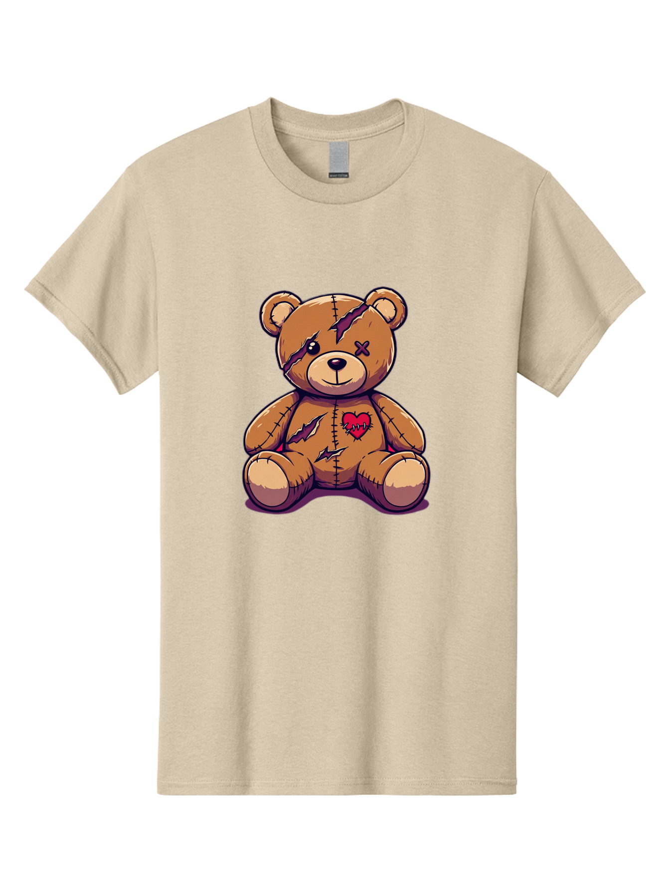 Torn-Teddy-Bear Men'S Graphic Tee, 100% Cotton, Comfortable Casual Summer Wear, Machine Washable, Vintage Camera, Old Camera, Antique Camera, Black Camera, Classic Photography, Photography Equipment, Nostalgic Device, Film Camera, Camera Art Bal497 13