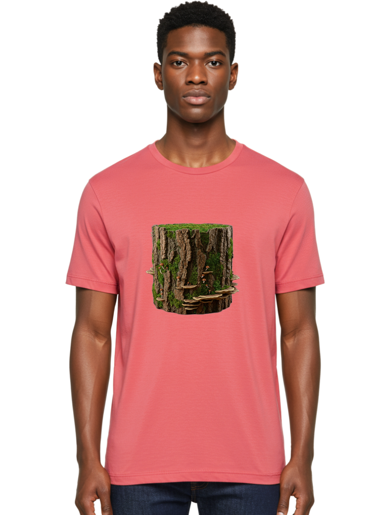 Tree-Stump-1 Men'S Graphic Tee, 100% Cotton, Comfortable Casual Summer Wear, Machine Washable, Vintage Camera, Old Camera, Antique Camera, Black Camera, Classic Photography, Photography Equipment, Nostalgic Device, Film Camera, Camera Art Bal500 27