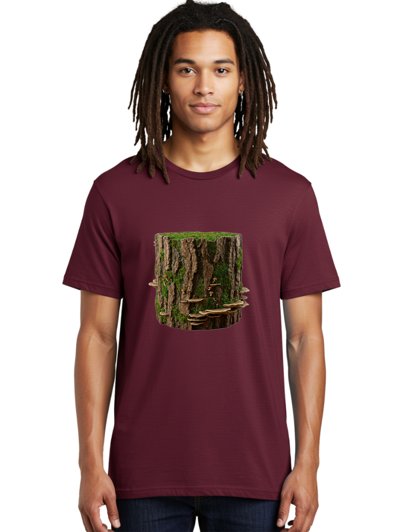 Tree-Stump-1 Men'S Graphic Tee, 100% Cotton, Comfortable Casual Summer Wear, Machine Washable, Vintage Camera, Old Camera, Antique Camera, Black Camera, Classic Photography, Photography Equipment, Nostalgic Device, Film Camera, Camera Art Bal500 20