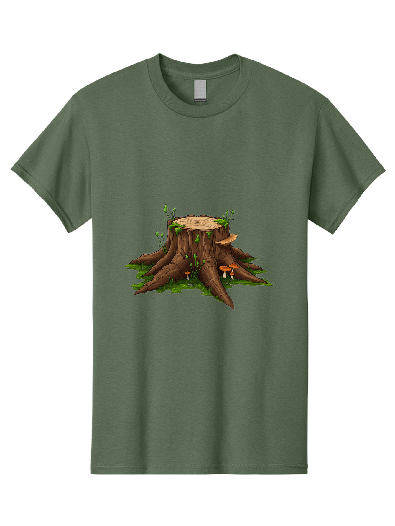 Tree-Stump-Mushrooms Men'S Graphic Tee, 100% Cotton, Comfortable Casual Summer Wear, Machine Washable, Vintage Camera, Old Camera, Antique Camera, Black Camera, Classic Photography, Photography Equipment, Nostalgic Device, Film Camera, Bal503 11