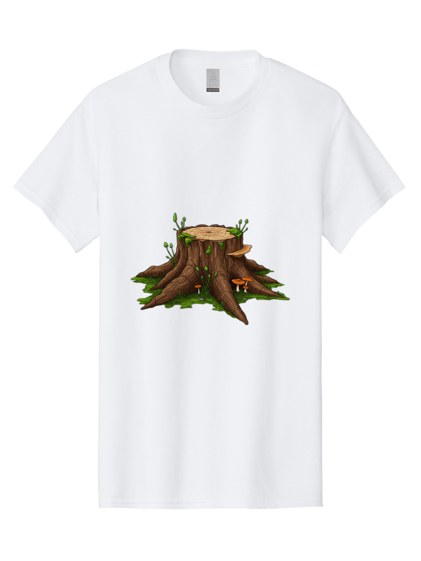 Tree-Stump-Mushrooms Men'S Graphic Tee, 100% Cotton, Comfortable Casual Summer Wear, Machine Washable, Vintage Camera, Old Camera, Antique Camera, Black Camera, Classic Photography, Photography Equipment, Nostalgic Device, Film Camera, Bal503 12