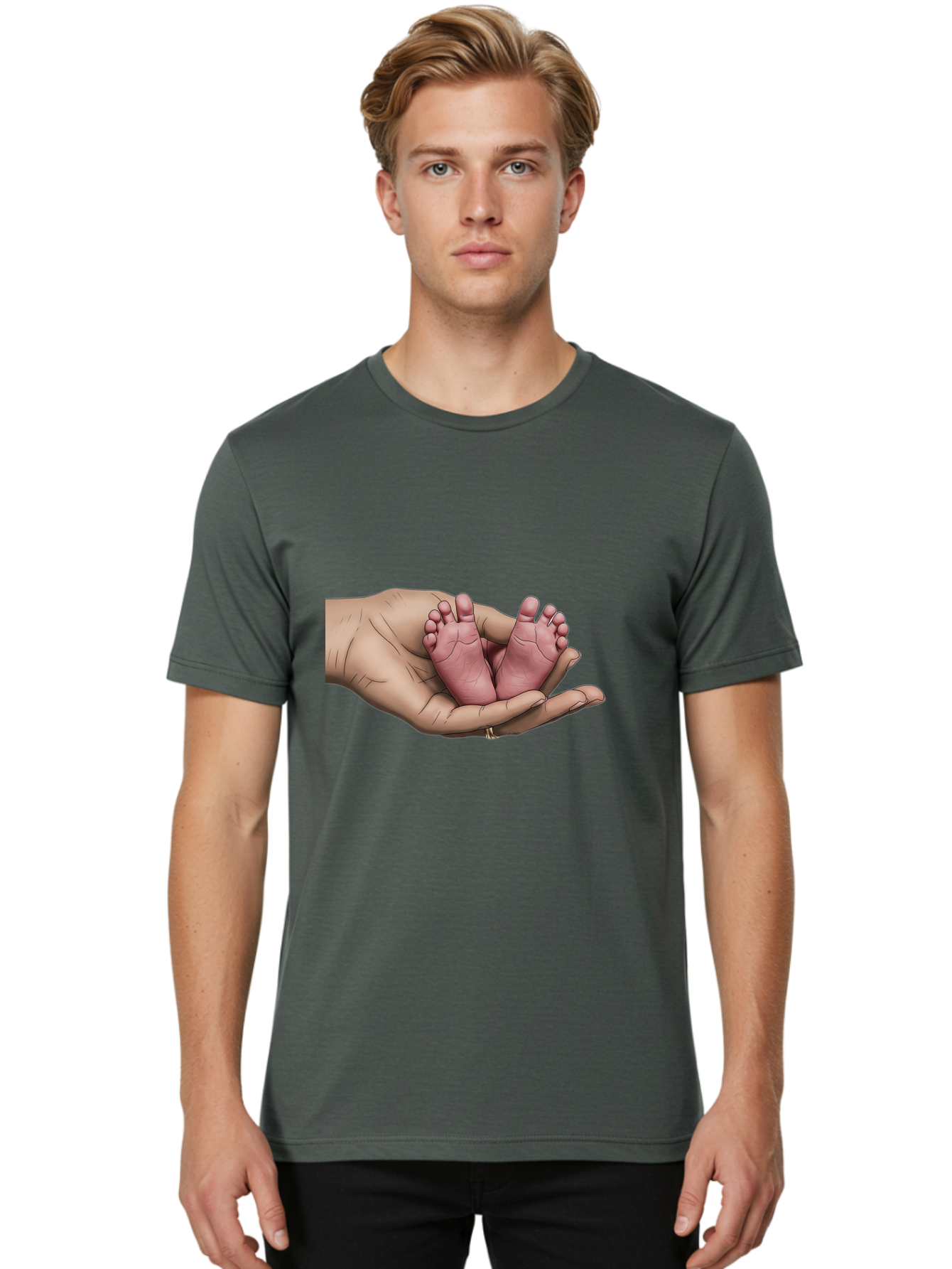 Twin-Baby-Feet-1 Men'S Graphic Tee, 100% Cotton, Comfortable Casual Summer Wear, Machine Washable, Vintage Camera, Old Camera, Antique Camera, Black Camera, Classic Photography, Photography Equipment, Nostalgic Device, Film Camera, Camera Art Bal524 25