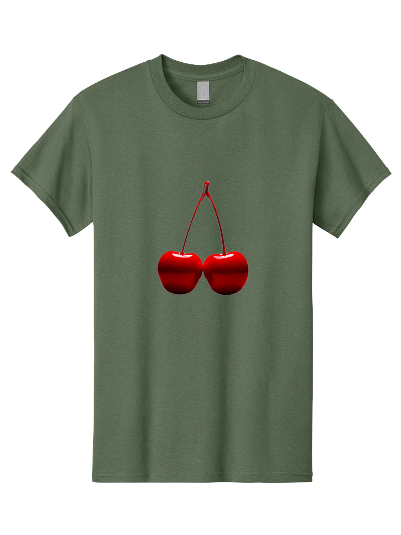 Two-Cherries-4 Men'S Graphic Tee, 100% Cotton, Comfortable Casual Summer Wear, Machine Washable, Vintage Camera, Old Camera, Antique Camera, Black Camera, Classic Photography, Photography Equipment, Nostalgic Device, Film Camera, Camera Art Bal535 13