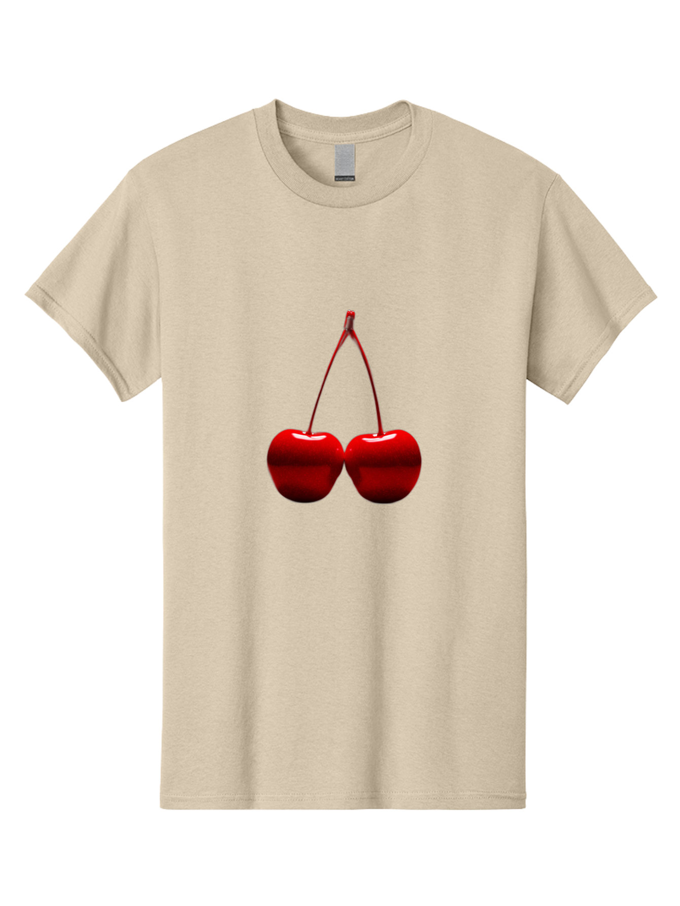 Two-Cherries-4 Men'S Graphic Tee, 100% Cotton, Comfortable Casual Summer Wear, Machine Washable, Vintage Camera, Old Camera, Antique Camera, Black Camera, Classic Photography, Photography Equipment, Nostalgic Device, Film Camera, Camera Art Bal535 11