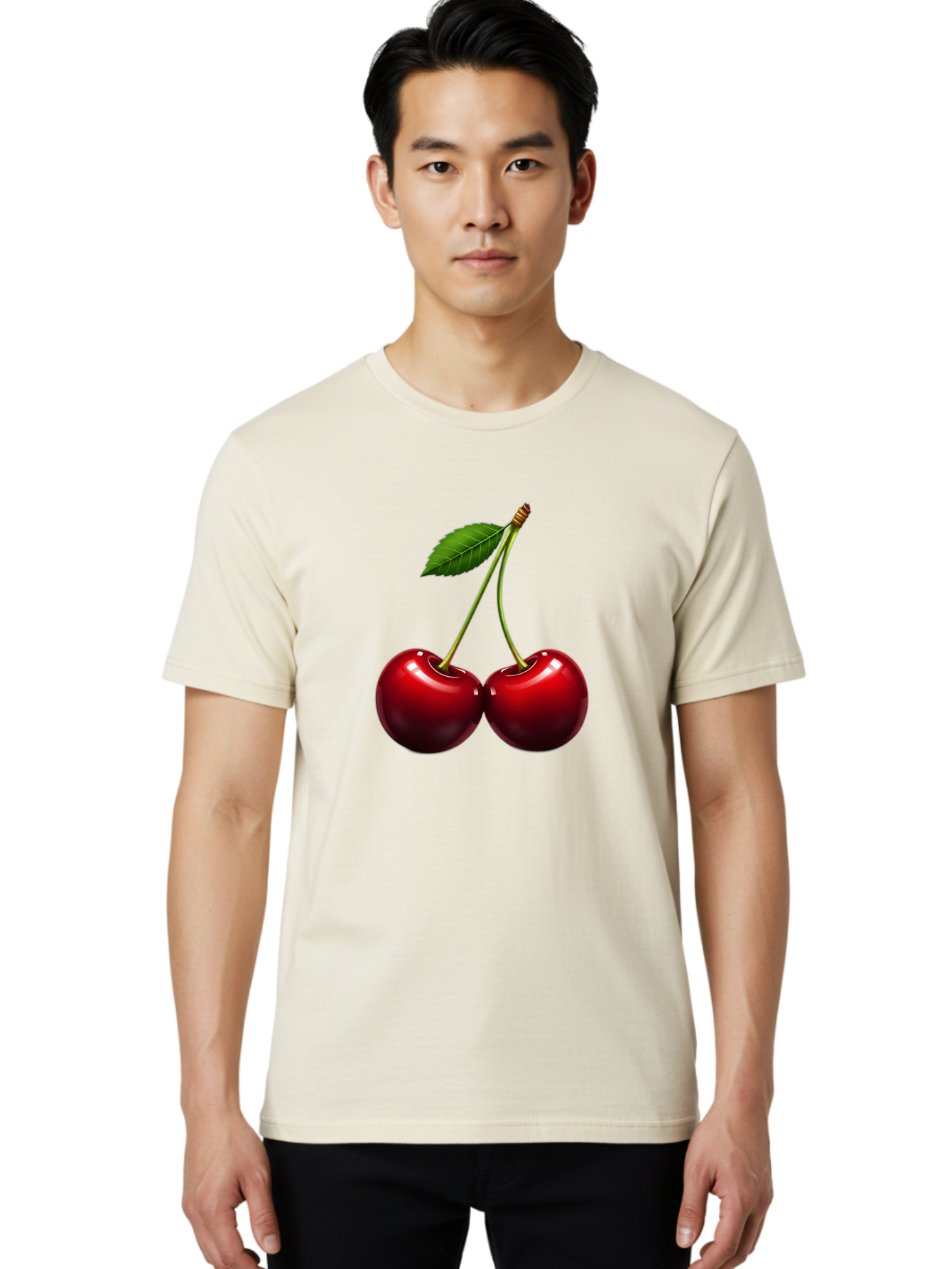 Two-Cherries Men'S Graphic Tee, 100% Cotton, Comfortable Casual Summer Wear, Machine Washable, Vintage Camera, Old Camera, Antique Camera, Black Camera, Classic Photography, Photography Equipment, Nostalgic Device, Film Camera, Camera Art Bal537 30