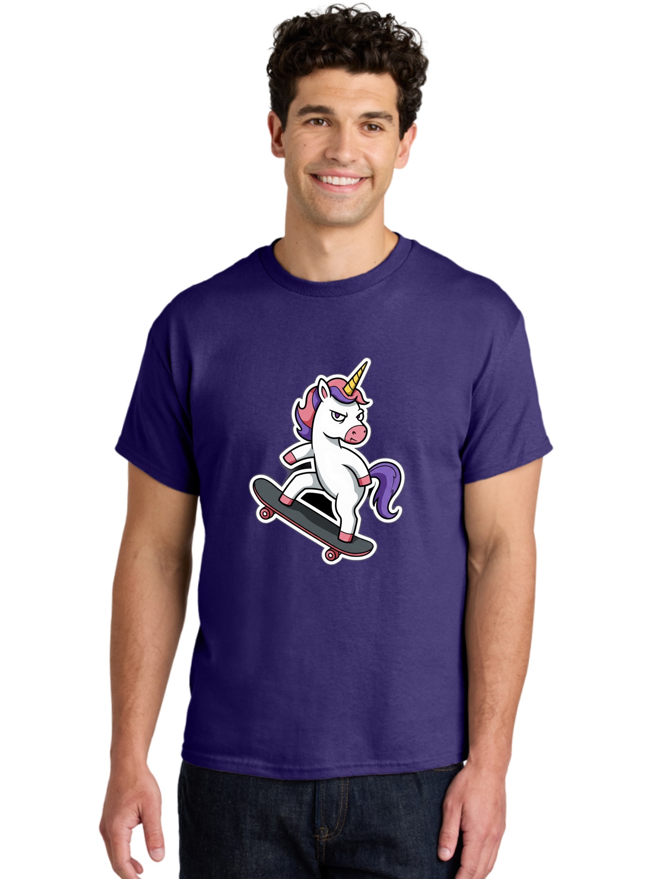 Unicorn-Skateboarder Men'S Graphic Tee, 100% Cotton, Comfortable Casual Summer Wear, Machine Washable, Vintage Camera, Old Camera, Antique Camera, Black Camera, Classic Photography, Photography Equipment, Nostalgic Device, Film Camera, Bal550 18