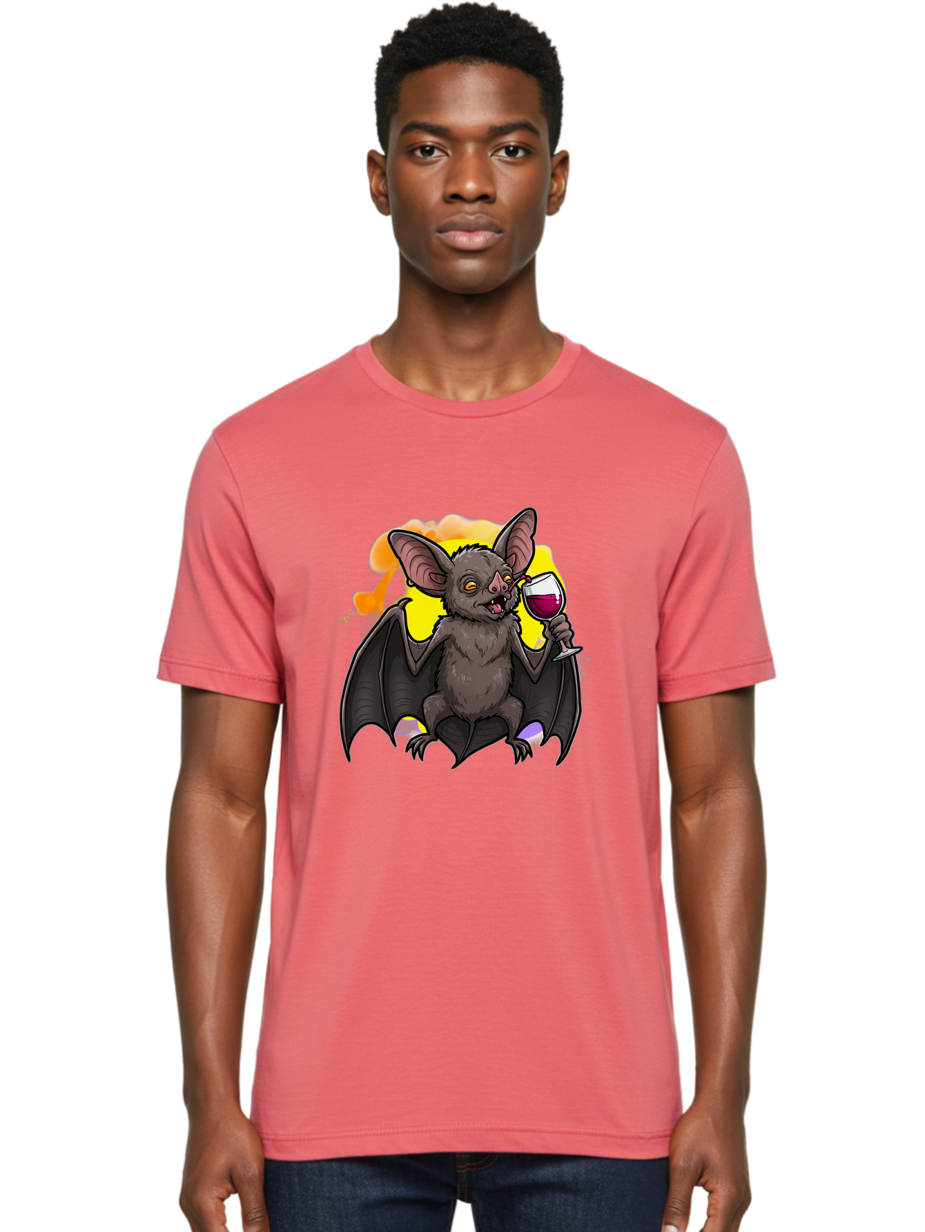 Vampire-Bat-Wine Men'S Graphic Tee, 100% Cotton, Comfortable Casual Summer Wear, Machine Washable, Vintage Camera, Old Camera, Antique Camera, Black Camera, Classic Photography, Photography Equipment, Nostalgic Device, Film Camera, Camera Art Bal555 20
