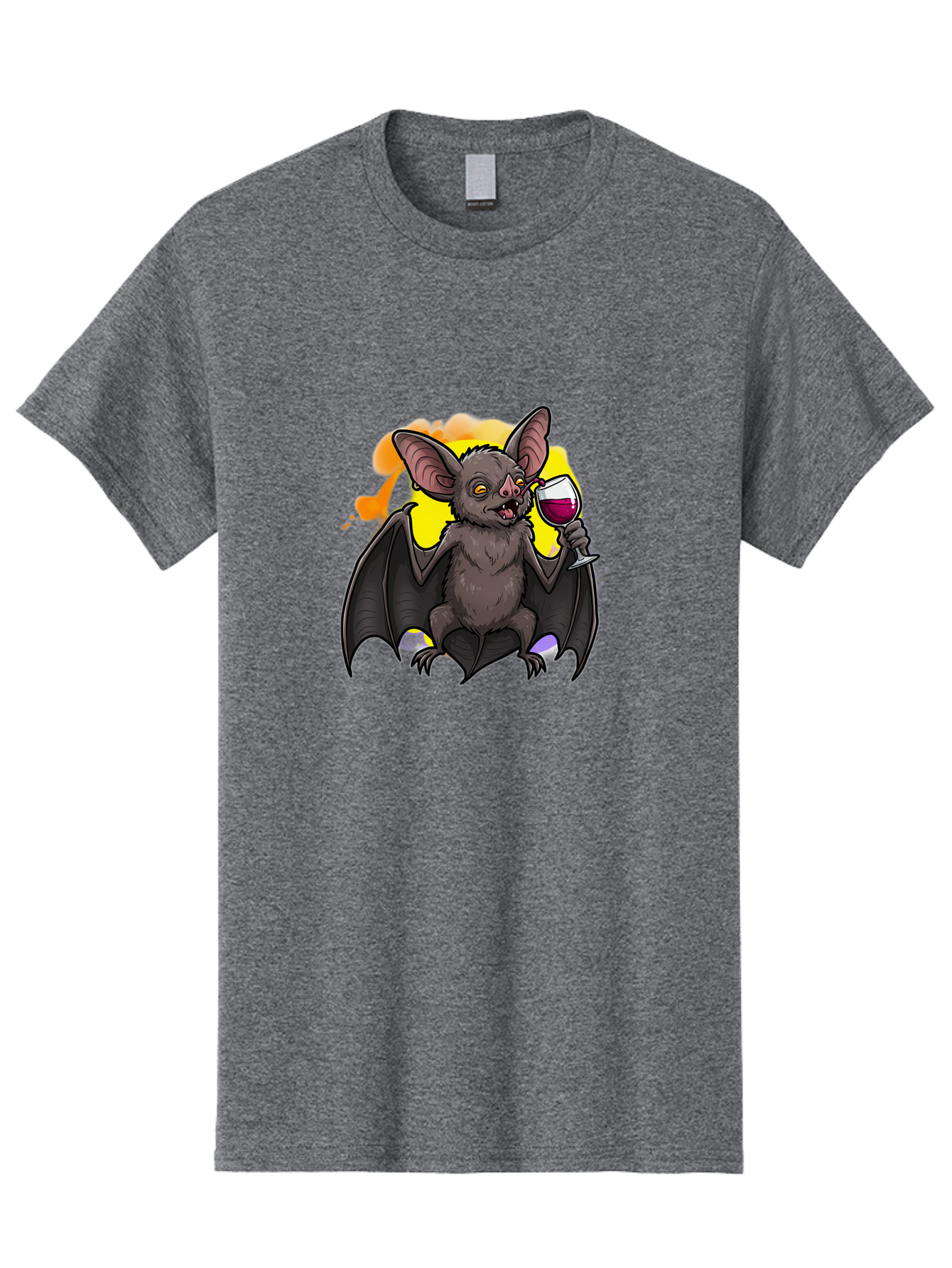 Vampire-Bat-Wine Men'S Graphic Tee, 100% Cotton, Comfortable Casual Summer Wear, Machine Washable, Vintage Camera, Old Camera, Antique Camera, Black Camera, Classic Photography, Photography Equipment, Nostalgic Device, Film Camera, Camera Art Bal555 7