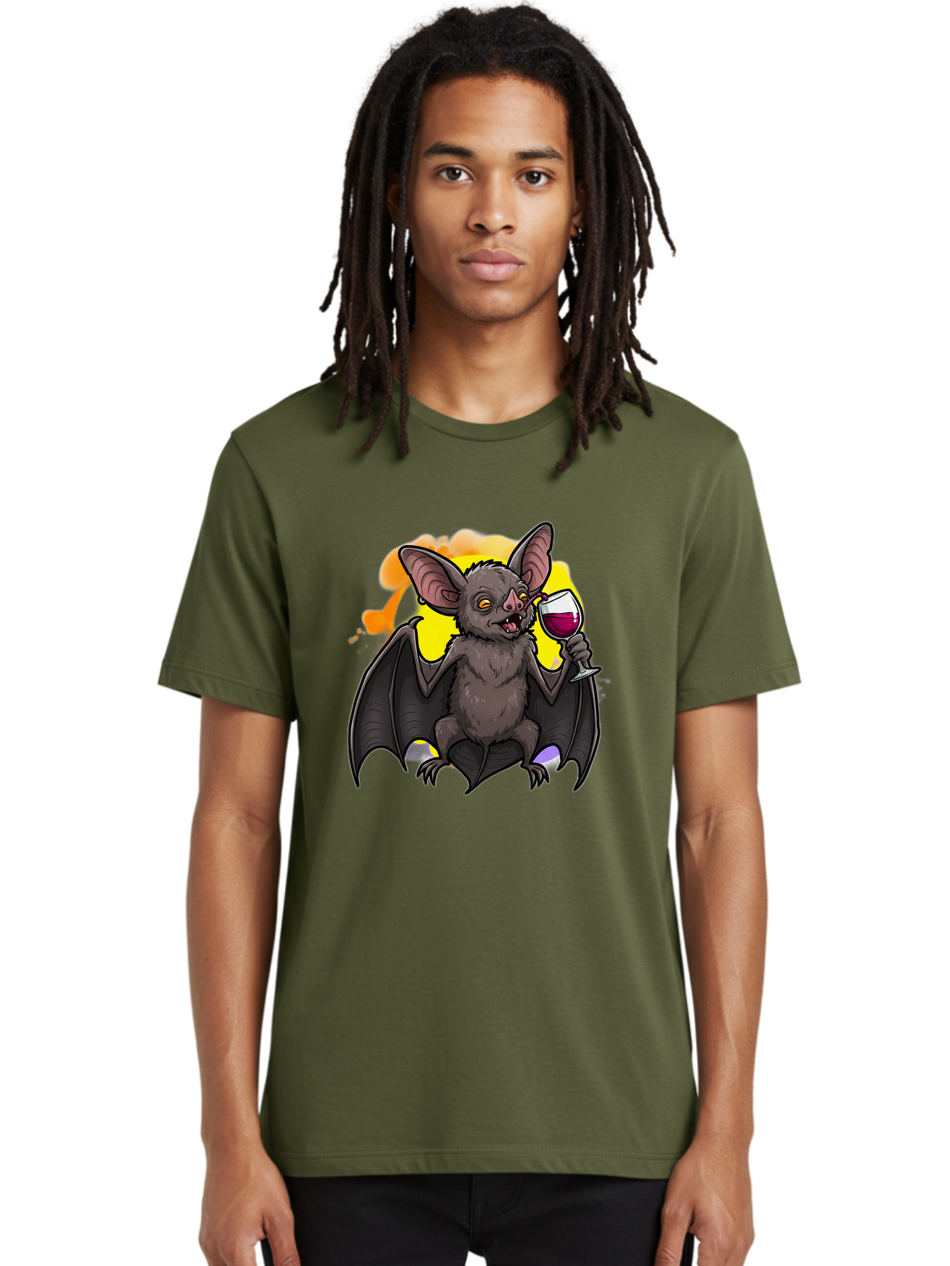 Vampire-Bat-Wine Men'S Graphic Tee, 100% Cotton, Comfortable Casual Summer Wear, Machine Washable, Vintage Camera, Old Camera, Antique Camera, Black Camera, Classic Photography, Photography Equipment, Nostalgic Device, Film Camera, Camera Art Bal555 19